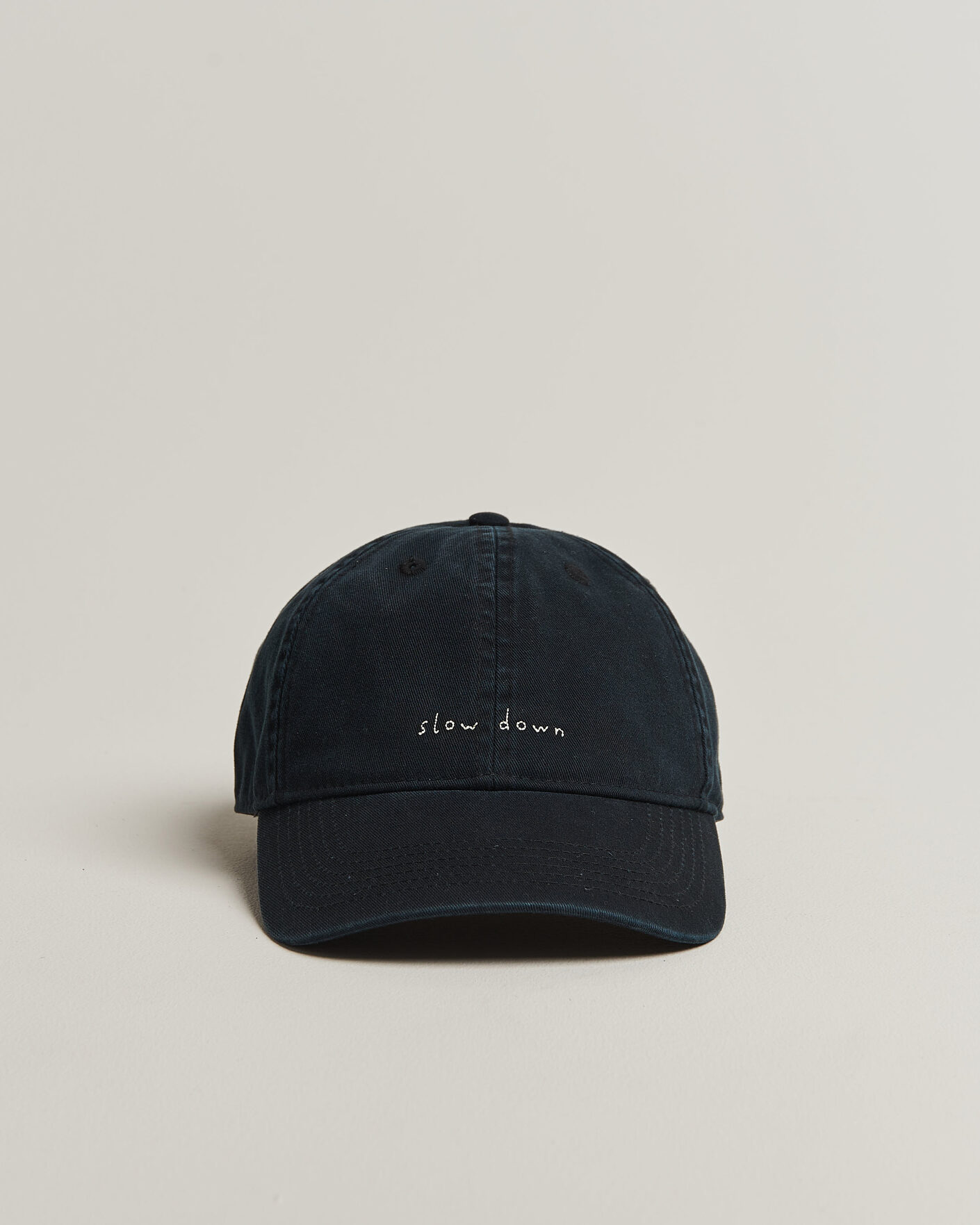 Uomini | Forét Slow Down Washed Cap Black | Forét | Slow Down Washed Cap Black