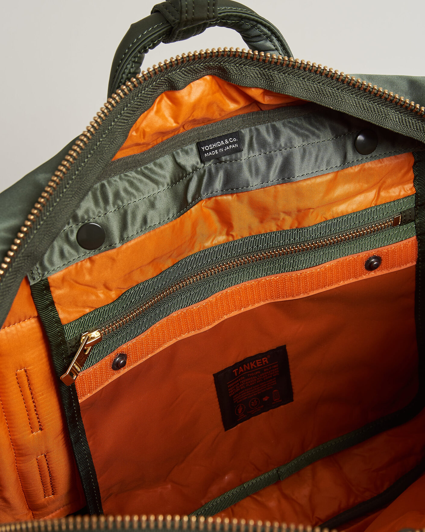 Uomini | Borse | Porter-Yoshida & Co. | Tanker 3Way Document Bag Sage Green
