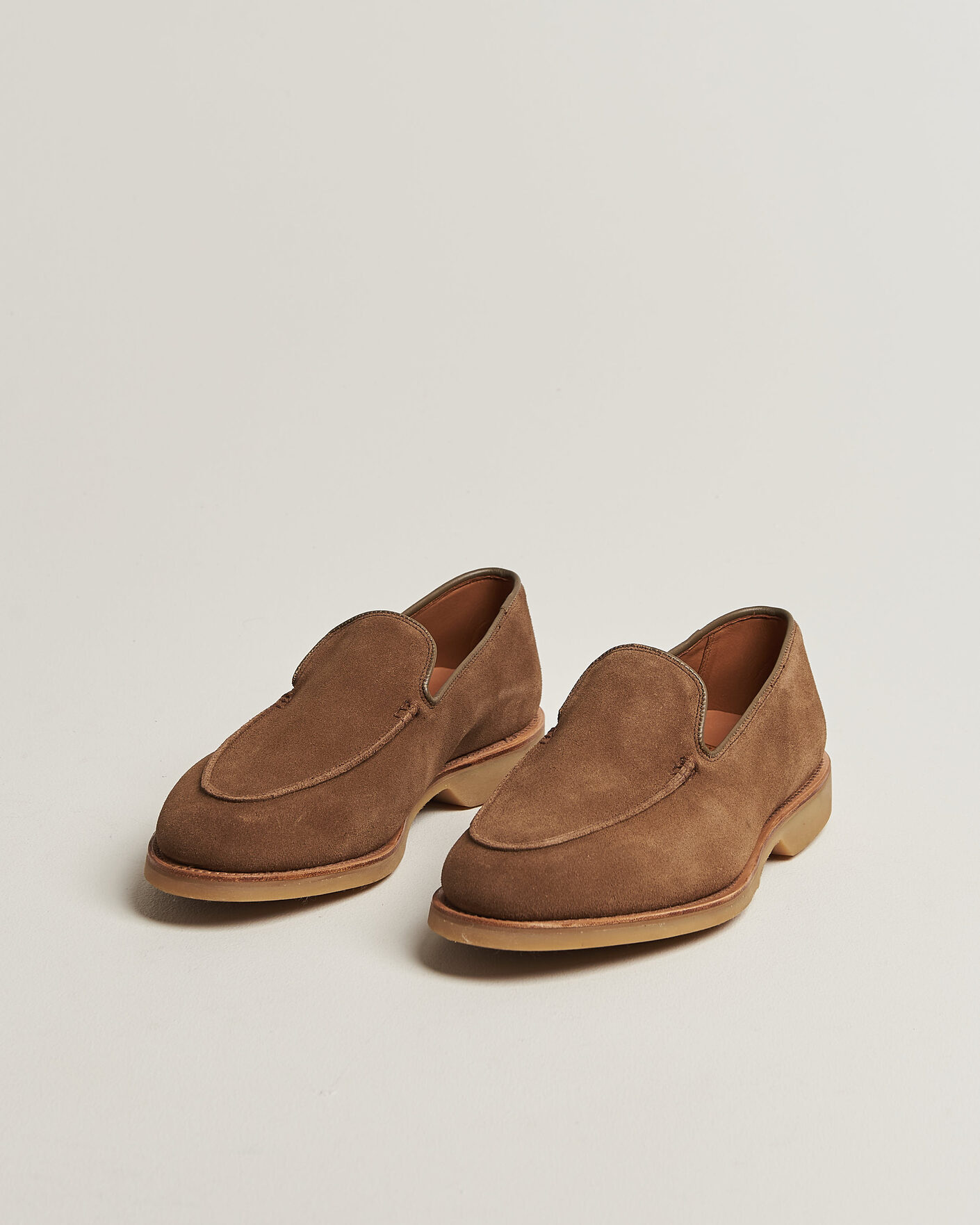 Uomini | Mocassini | Crockett & Jones | Salcombe 2 Loafer Wedge Sole Desert Suede