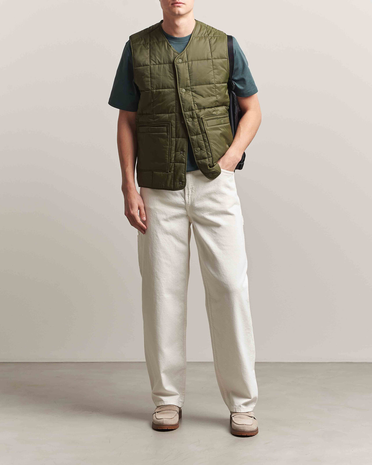 Uomini | Jeans | LES DEUX | Carpenter Jeans Light Ivory