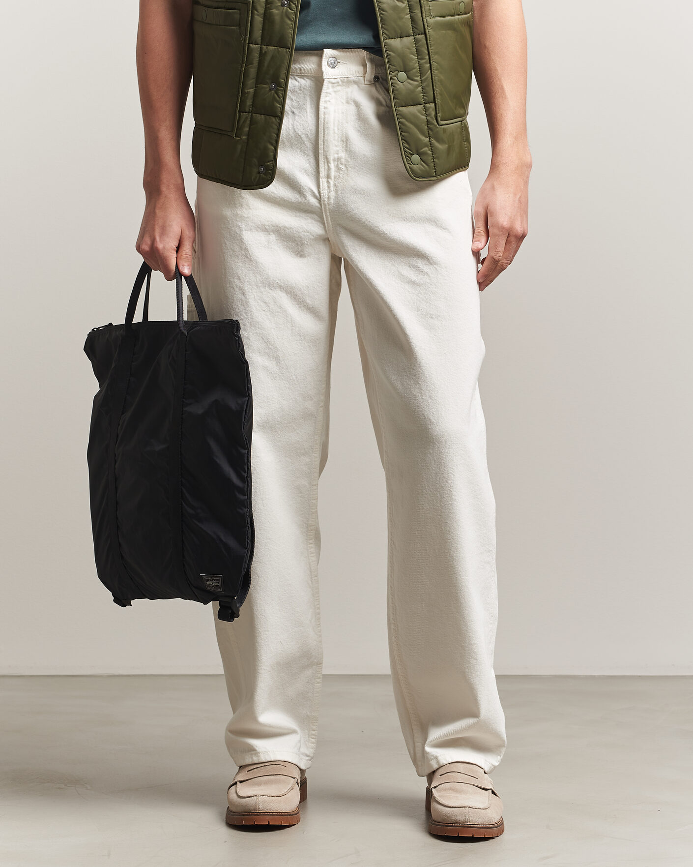 Uomini | Jeans | LES DEUX | Carpenter Jeans Light Ivory