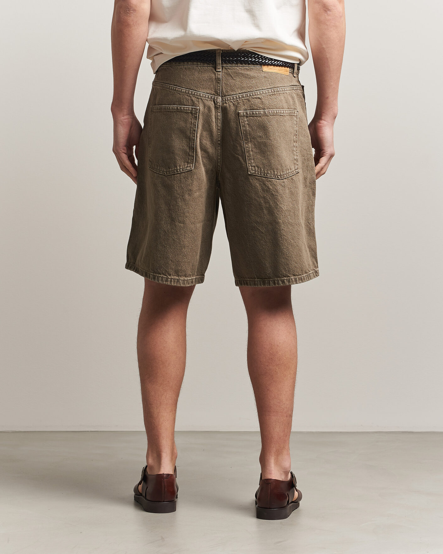 Uomini | Pantaloncini | LES DEUX | Denim Shorts Light Brown
