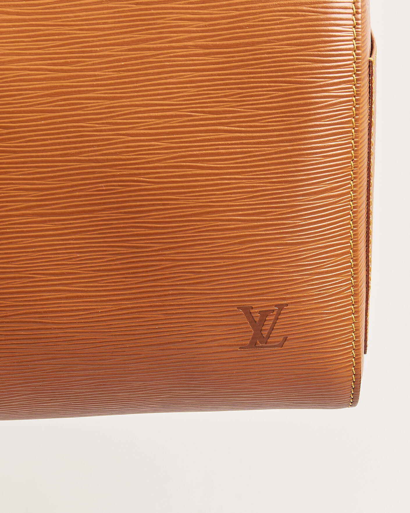 Uomini | Pre-Owned & Vintage Bags | Louis Vuitton Pre-Owned | Keepall Epi Leather 45 Brown