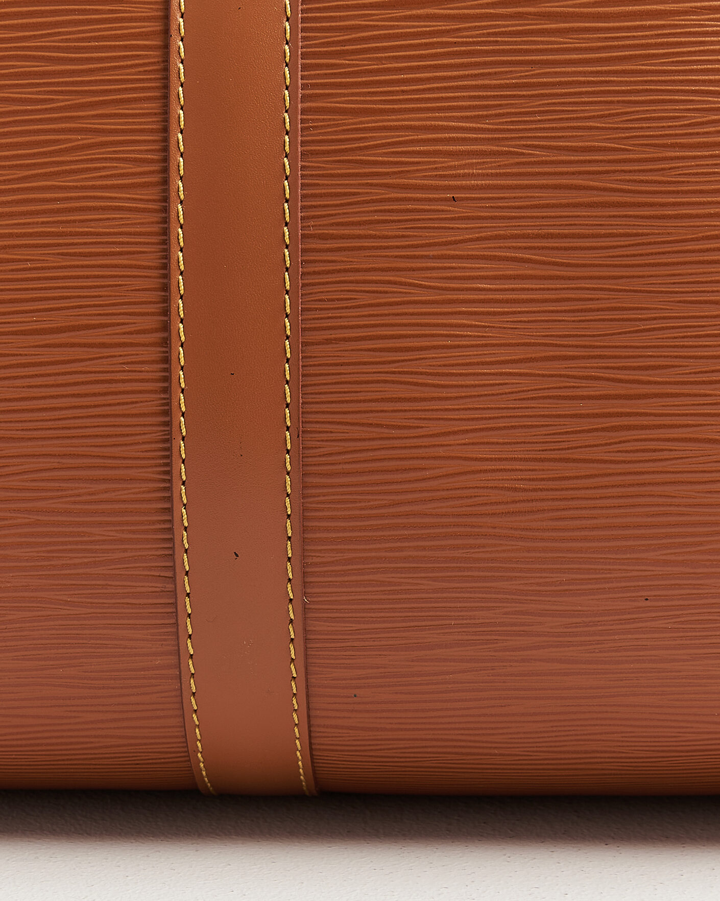 Uomini | Pre-Owned & Vintage Bags | Louis Vuitton Pre-Owned | Keepall Epi Leather 45 Brown