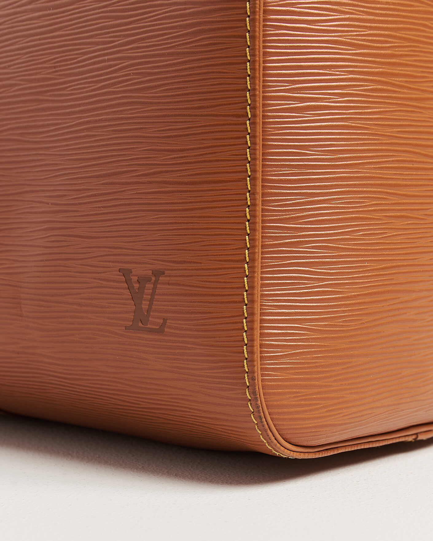 Uomini | Pre-Owned & Vintage Bags | Louis Vuitton Pre-Owned | Keepall Epi Leather 45 Brown