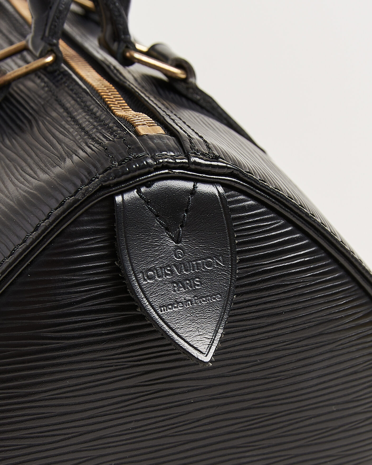 Uomini | Pre-Owned & Vintage Bags | Louis Vuitton Pre-Owned | Speedy Epi Leather 25 Black