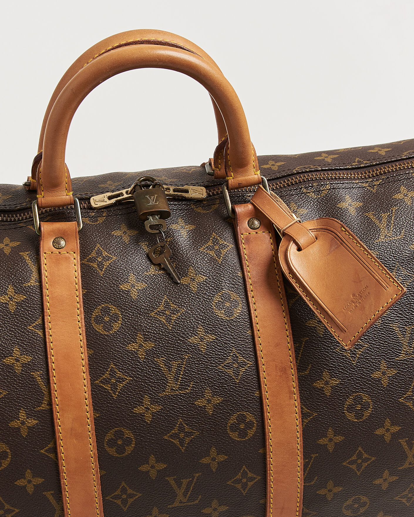 Uomini | Pre-Owned & Vintage Bags | Louis Vuitton Pre-Owned | Keepall Bandouliére 55 Monogram
