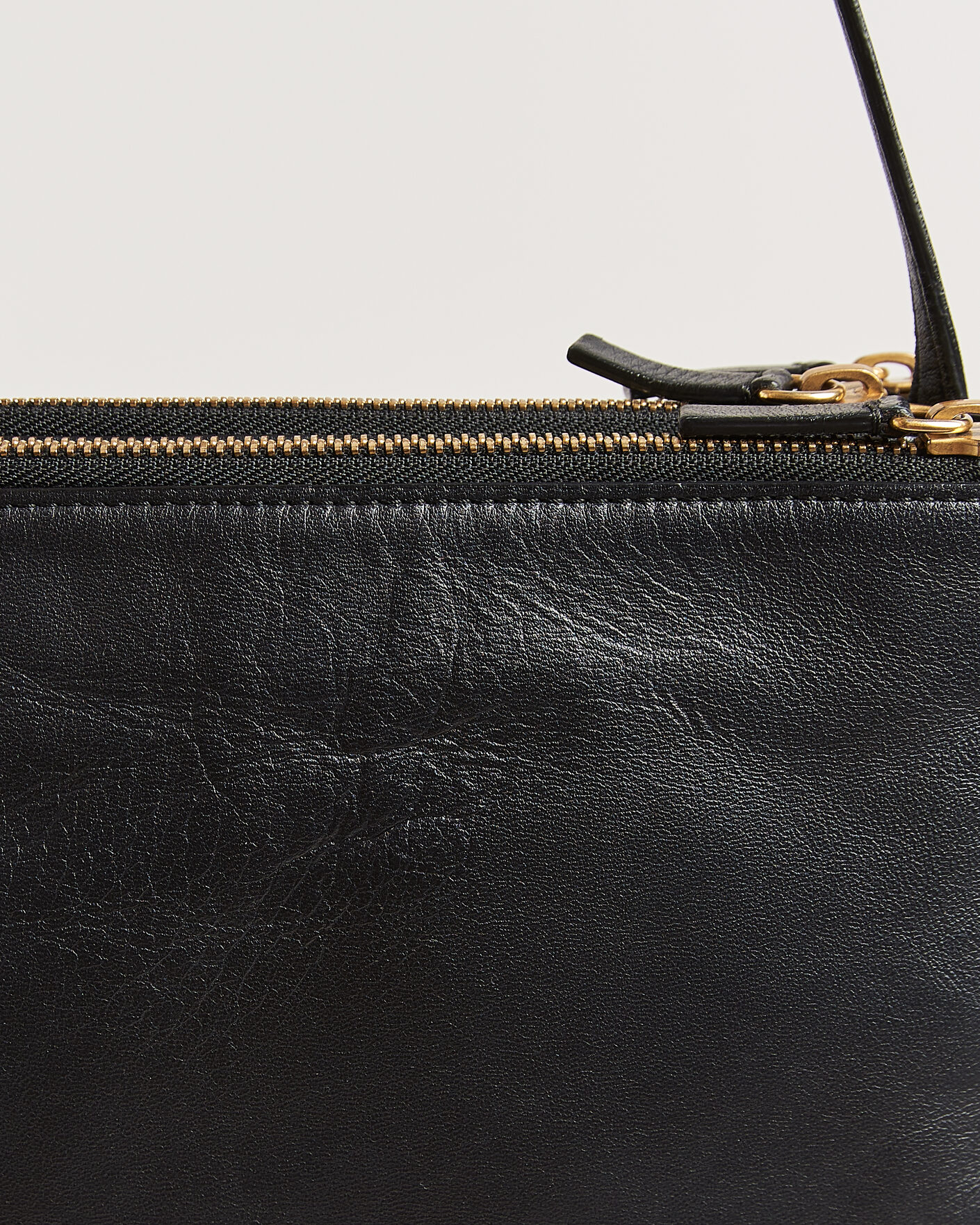 Uomini | Pre-Owned & Vintage Bags | Celine Pre-Owned | Trio Bag Small Leather Black