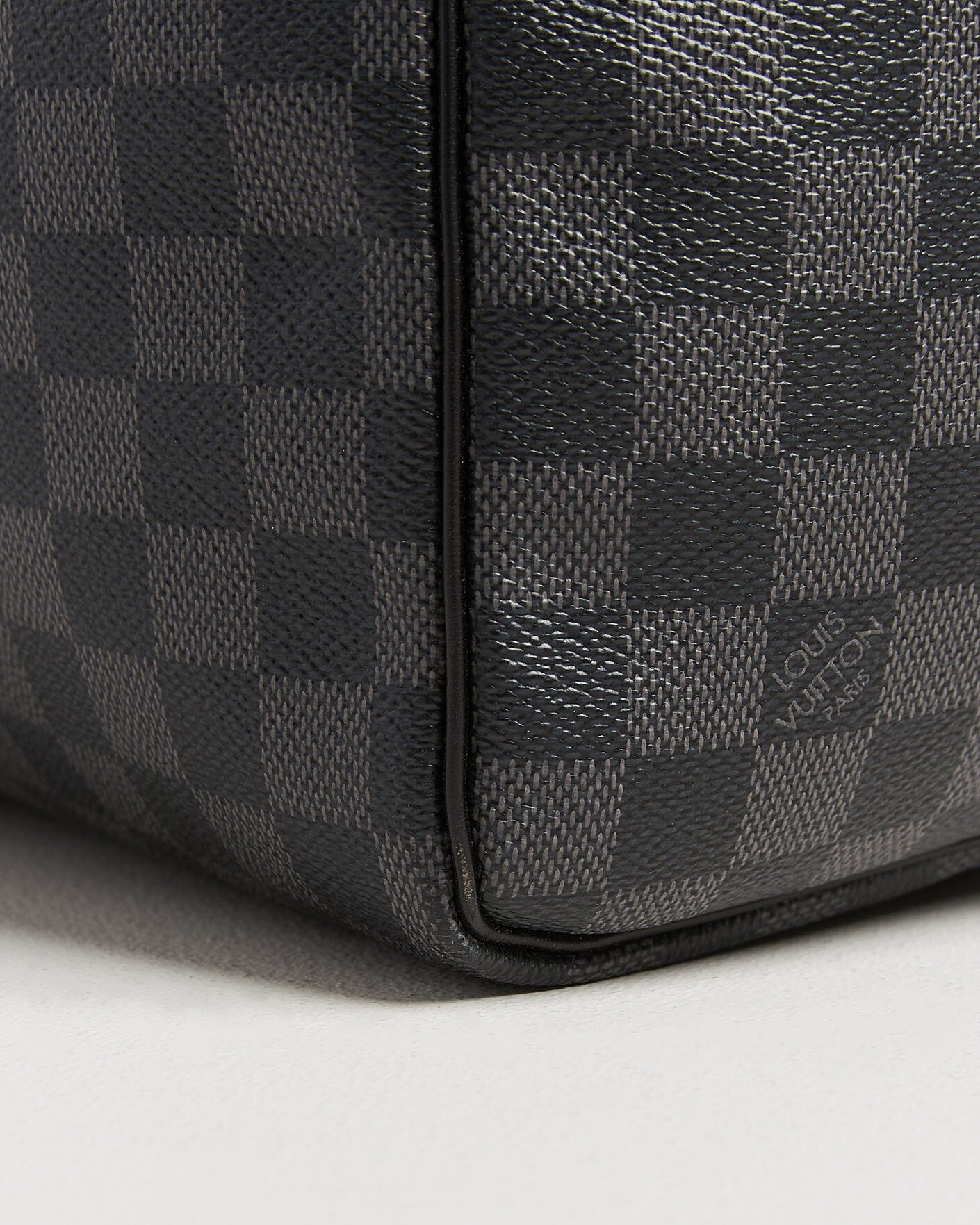 Uomini | Pre-Owned & Vintage Bags | Louis Vuitton Pre-Owned | Keepall Bandouliére 55 Damier Graphite