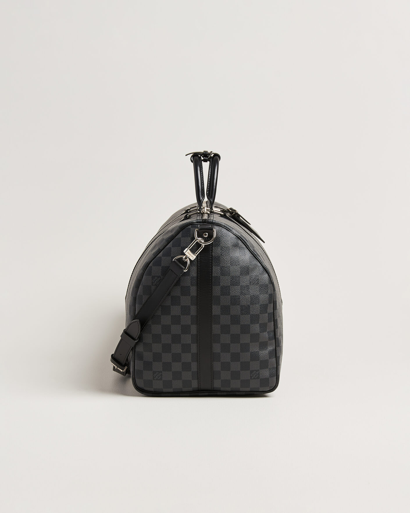 Uomini | Pre-Owned & Vintage Bags | Louis Vuitton Pre-Owned | Keepall Bandouliére 55 Damier Graphite