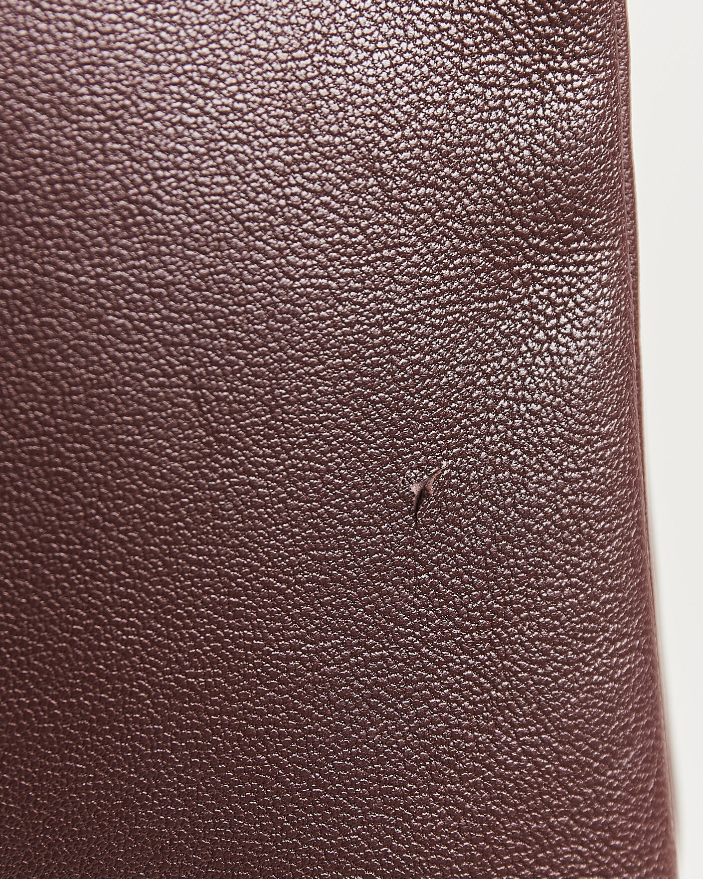 Uomini | Pre-Owned & Vintage Bags | Celine Pre-Owned | Trio Bag Medium Leather Burgundy