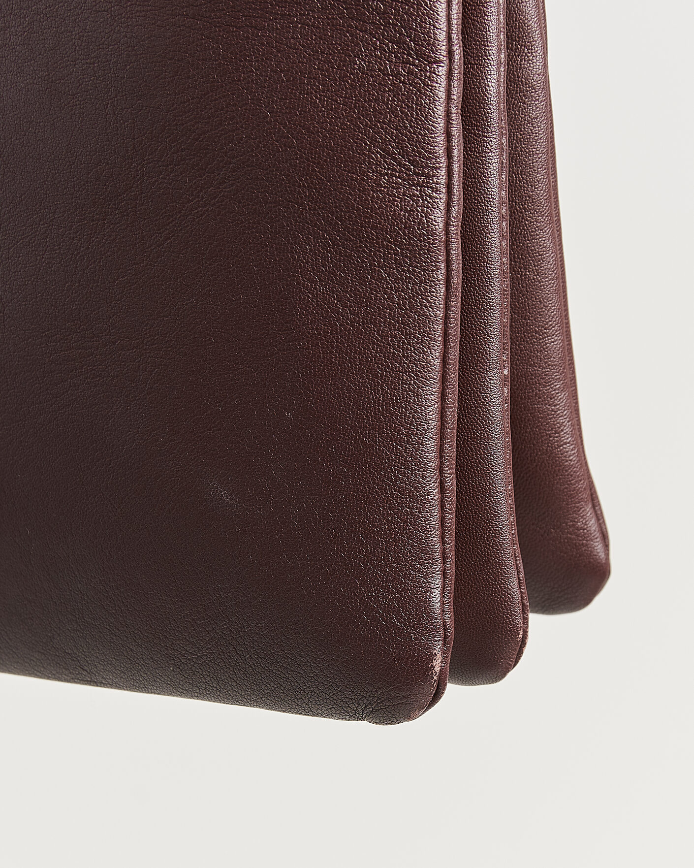 Uomini | Pre-Owned & Vintage Bags | Celine Pre-Owned | Trio Bag Medium Leather Burgundy