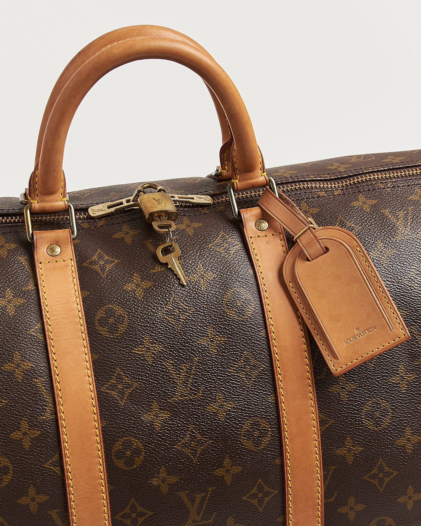 Uomini | Pre-Owned & Vintage Bags | Louis Vuitton Pre-Owned | Keepall Bandouliére 55 Monogram