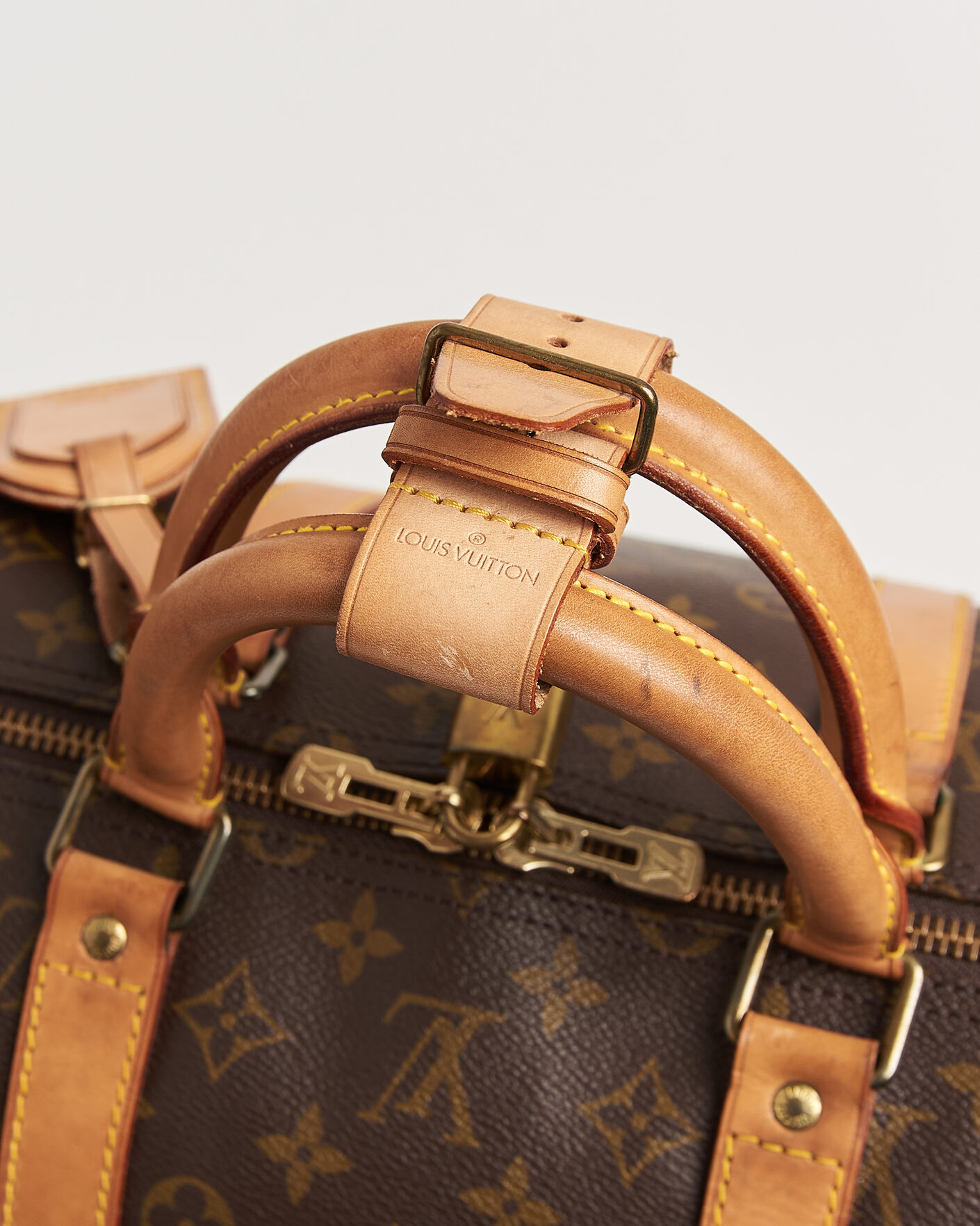 Uomini | Pre-Owned & Vintage Bags | Louis Vuitton Pre-Owned | Keepall Bandouliére 55 Monogram