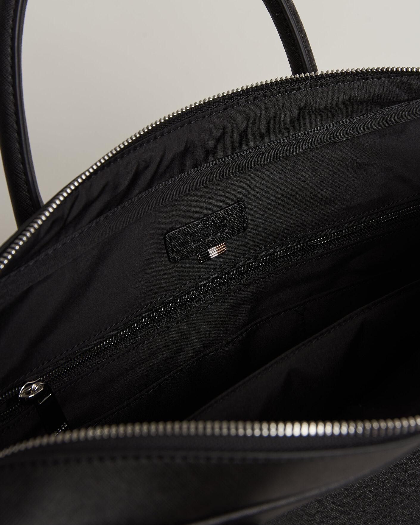 Uomini | Borse | BOSS BLACK | Northon Leather Document Case Black