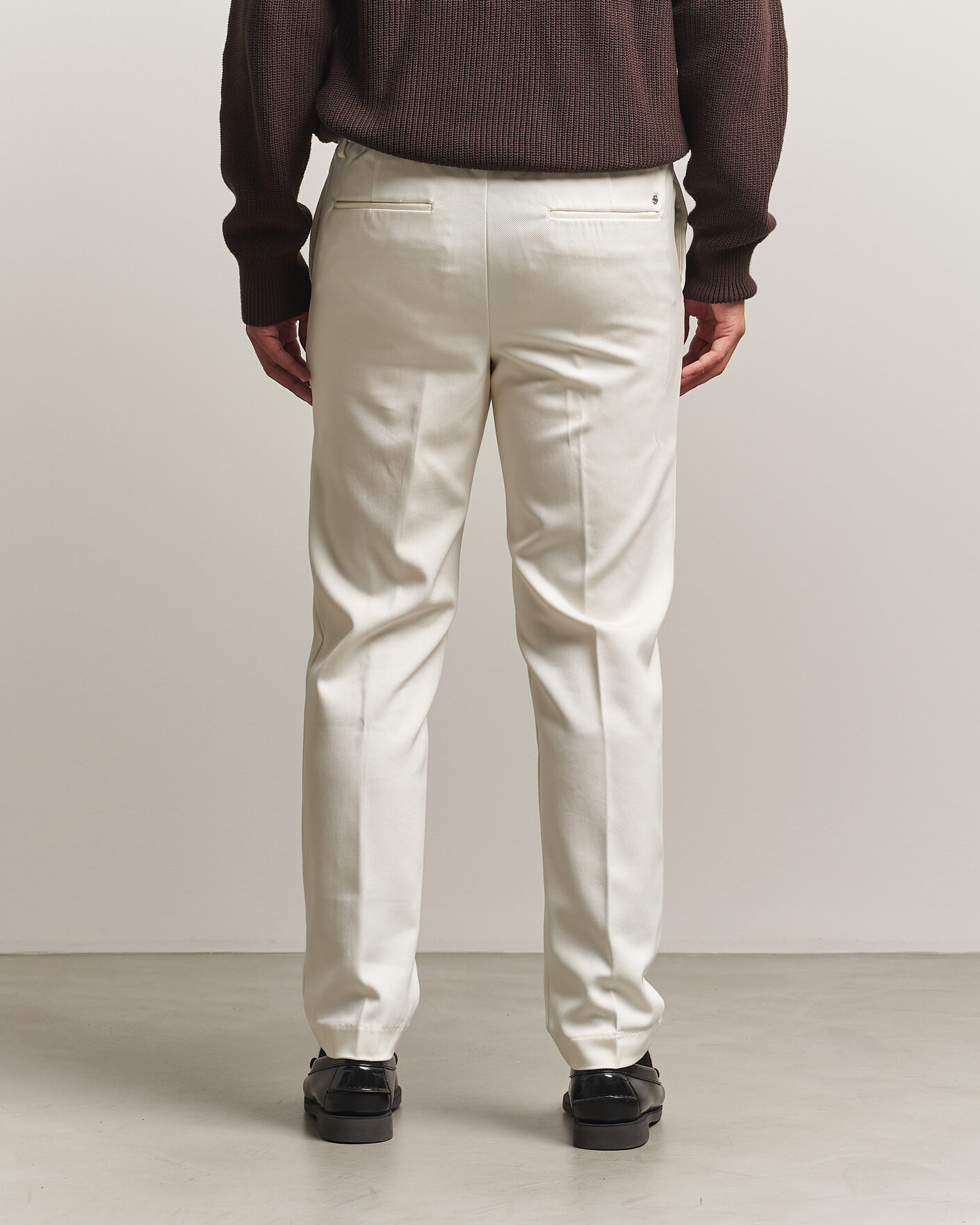 Uomini | Pantaloni | BOSS BLACK | Kane Drawstring Trousers Open White