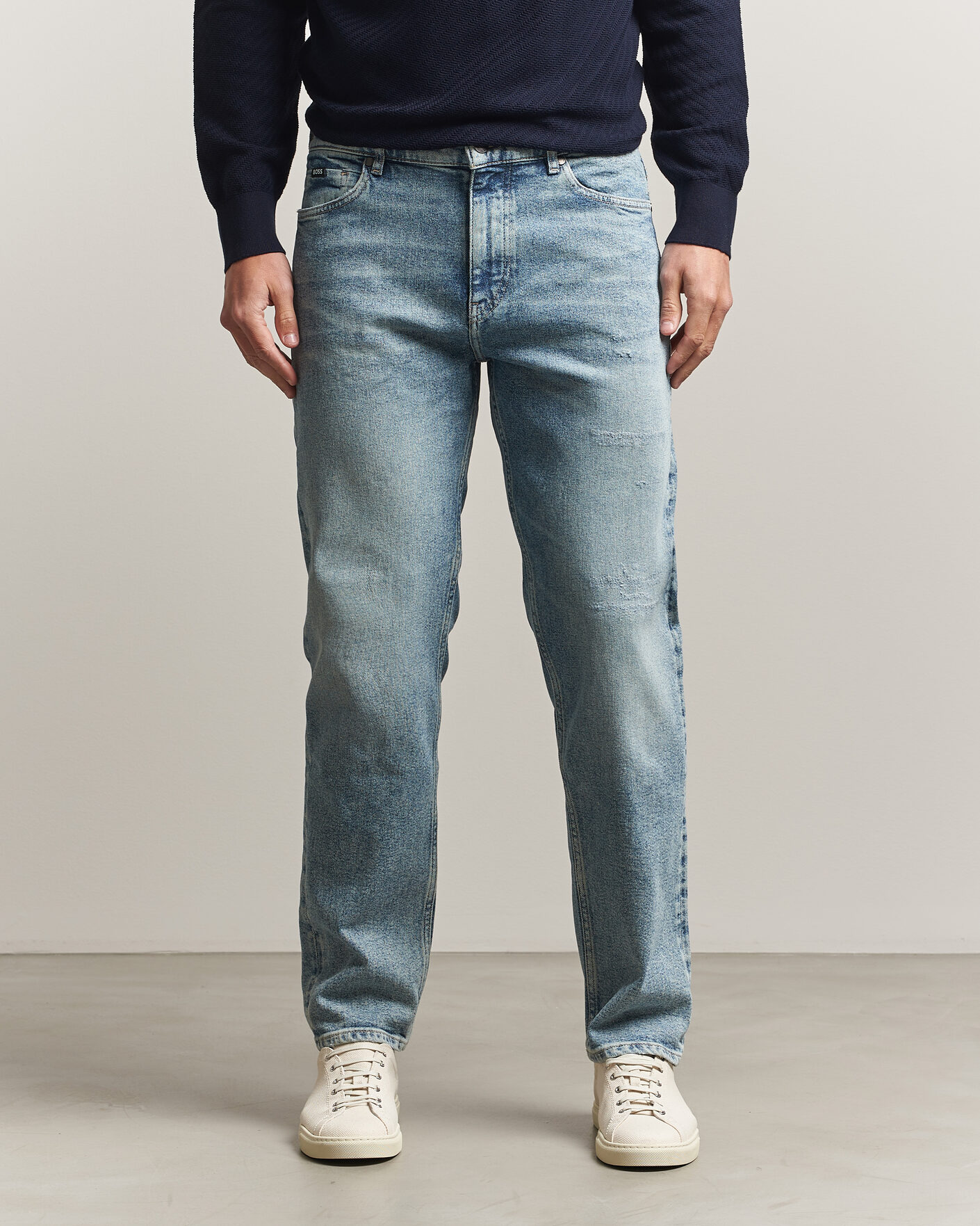 Uomini | Business & Beyond | BOSS BLACK | Ogden Regular Fit Jeans Bright Blue