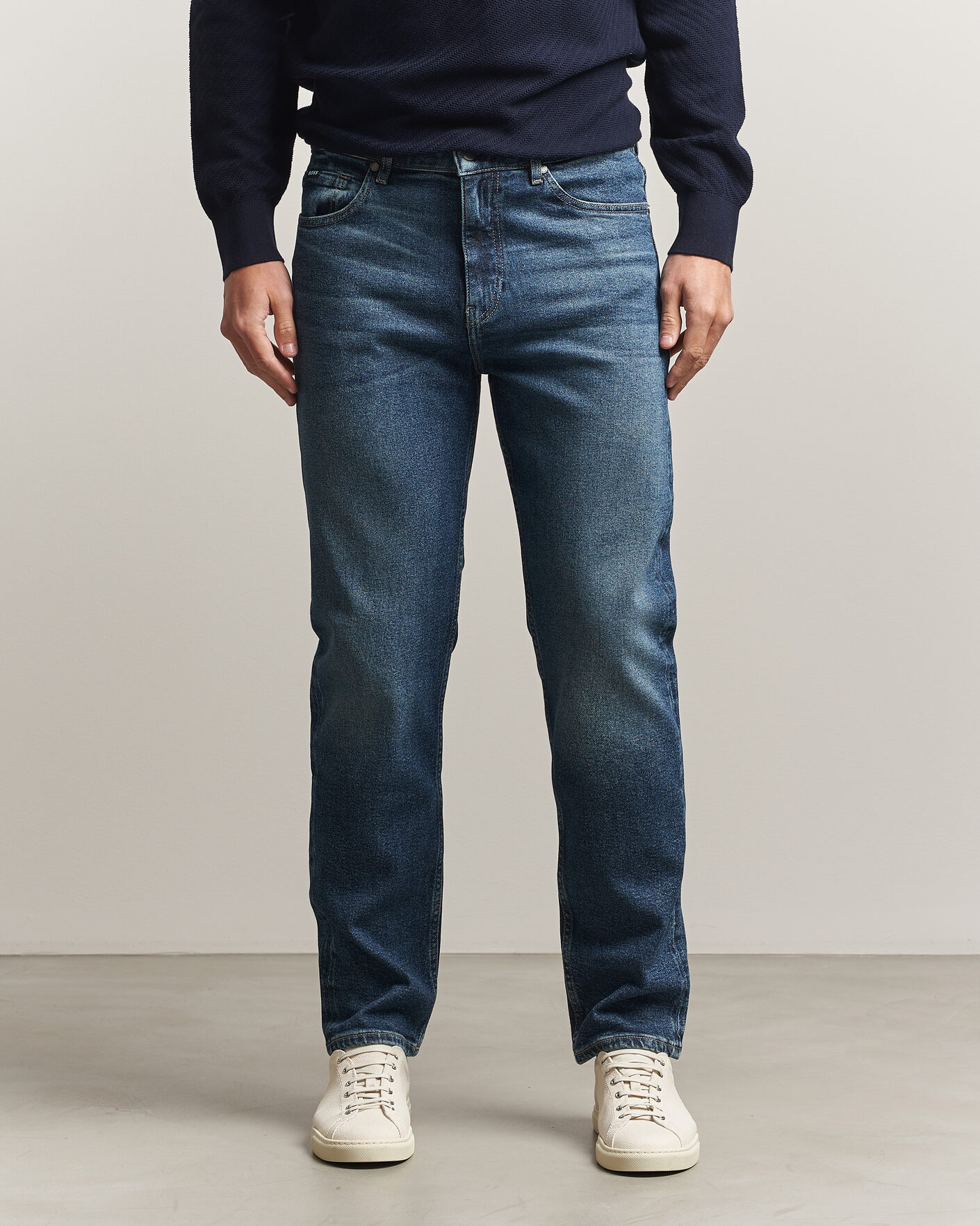 Uomini | Business & Beyond | BOSS BLACK | Ogden Regular Fit Jeans Medium Blue
