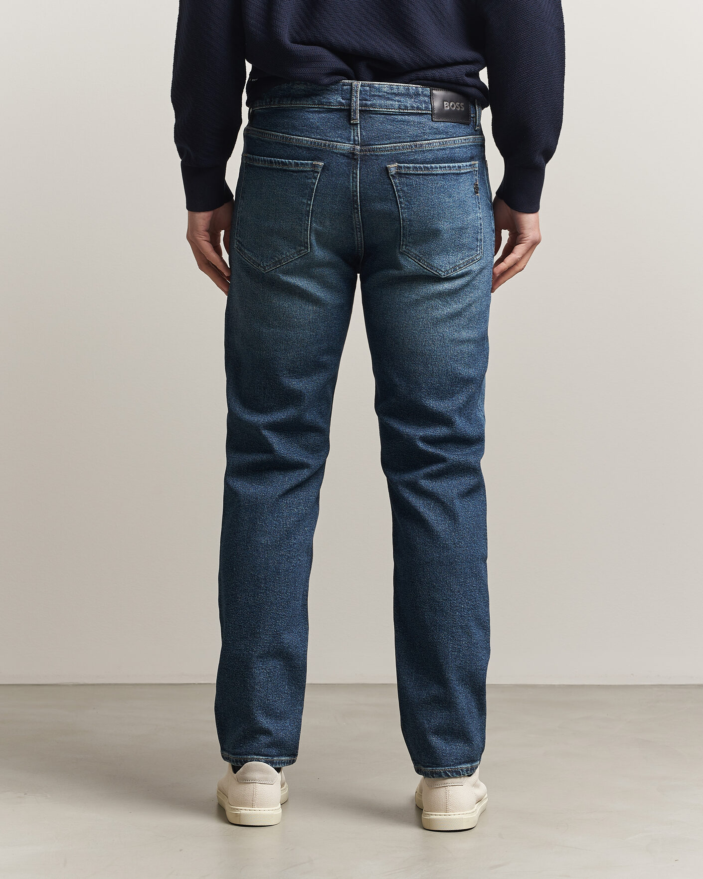 Uomini | Jeans | BOSS BLACK | Ogden Regular Fit Jeans Medium Blue