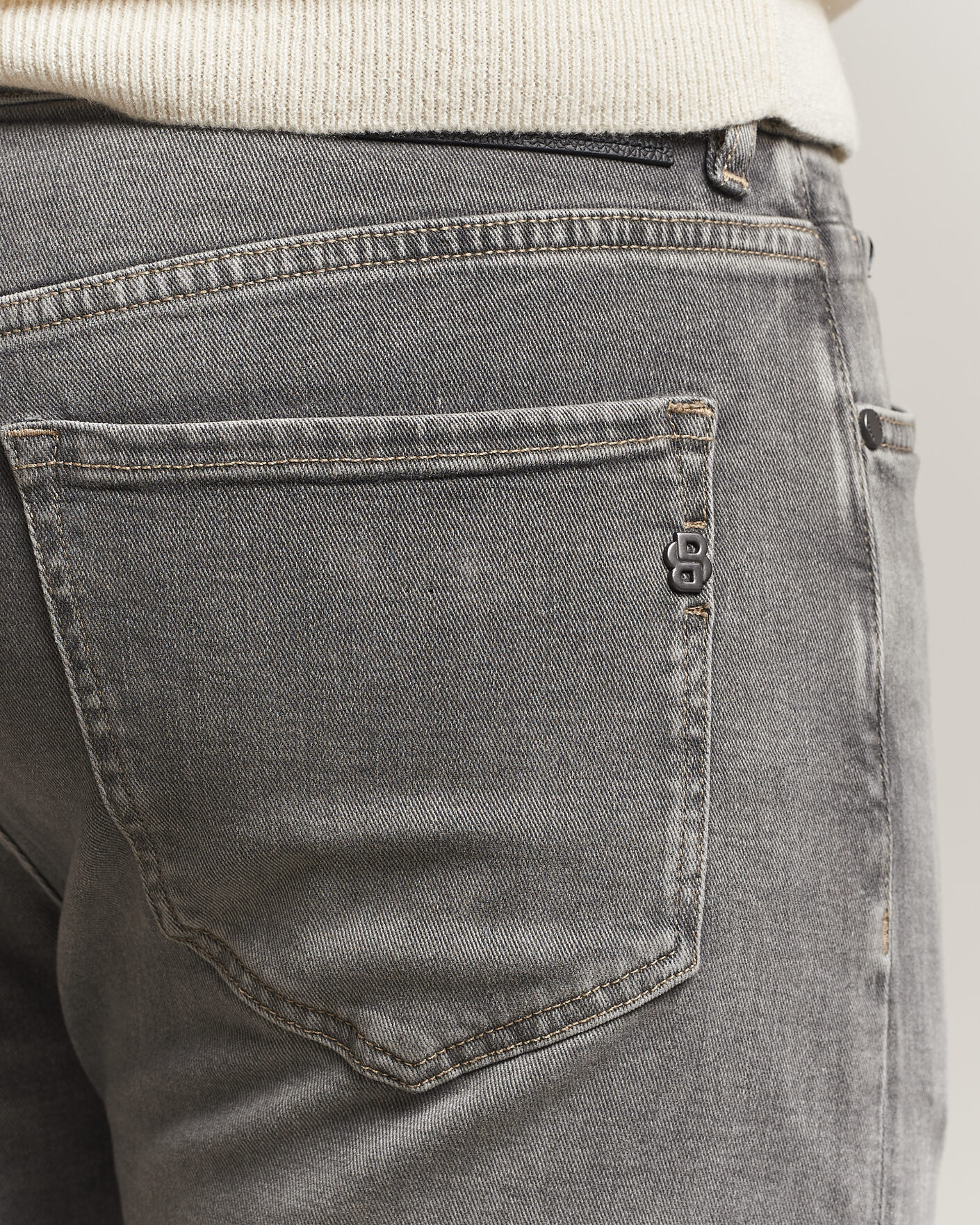 Uomini | Jeans | BOSS BLACK | Ogden Regular Fit Jeans Medium Grey