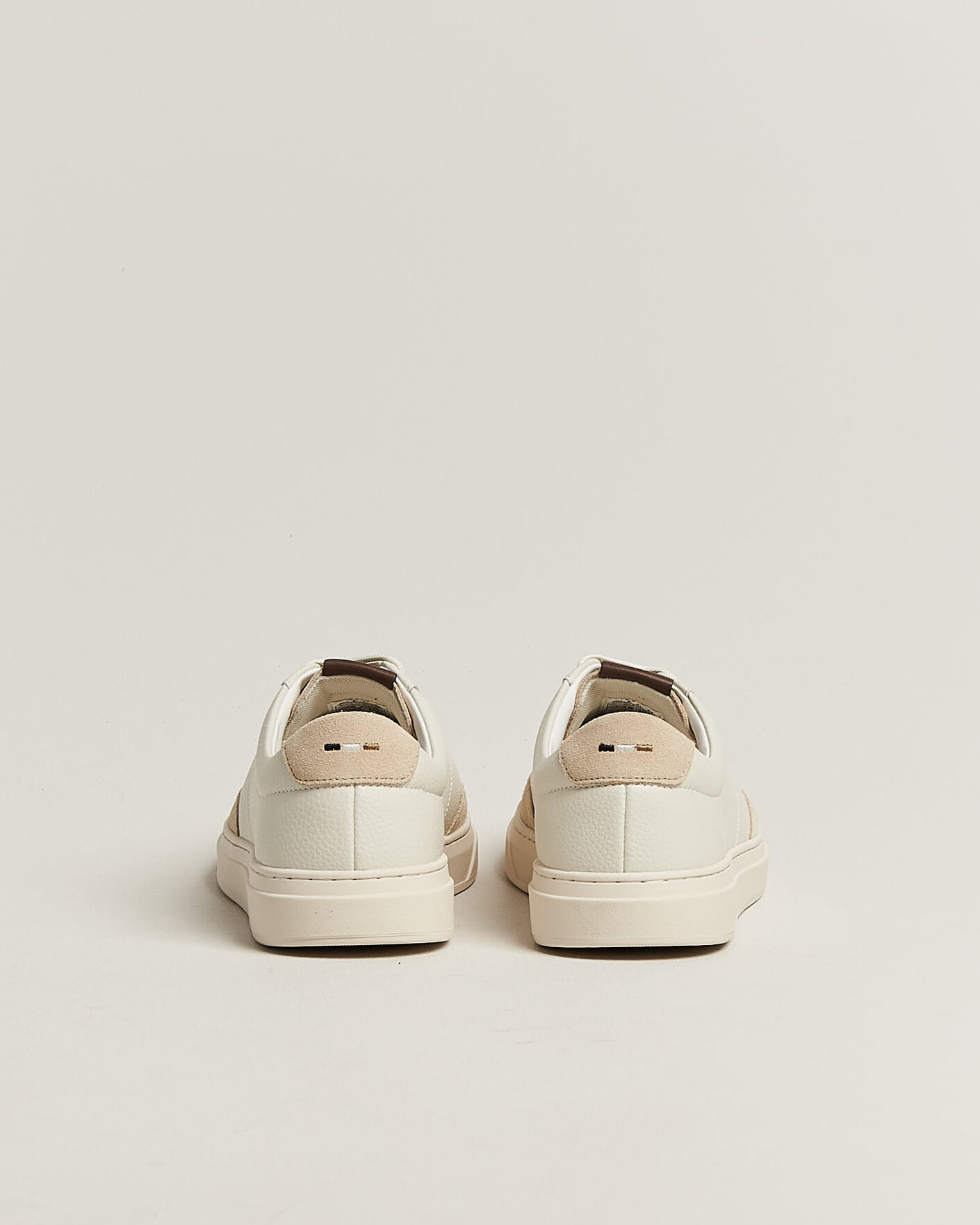 Uomini | Sneakers | BOSS BLACK | Kieran Leather/Suede Sneaker Open White