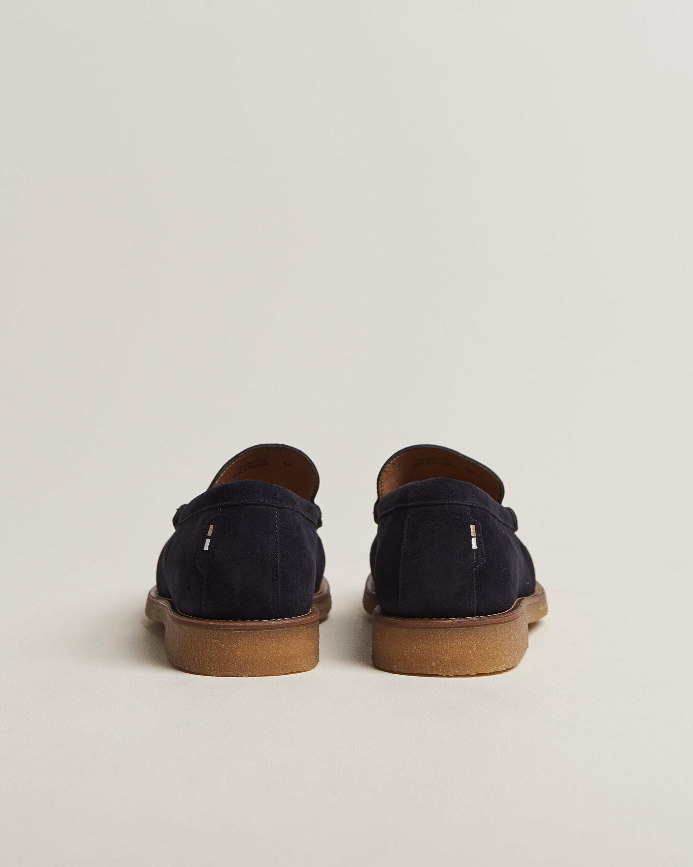 Uomini | Mocassini | BOSS BLACK | Kope Suede Moccasin Dark Blue