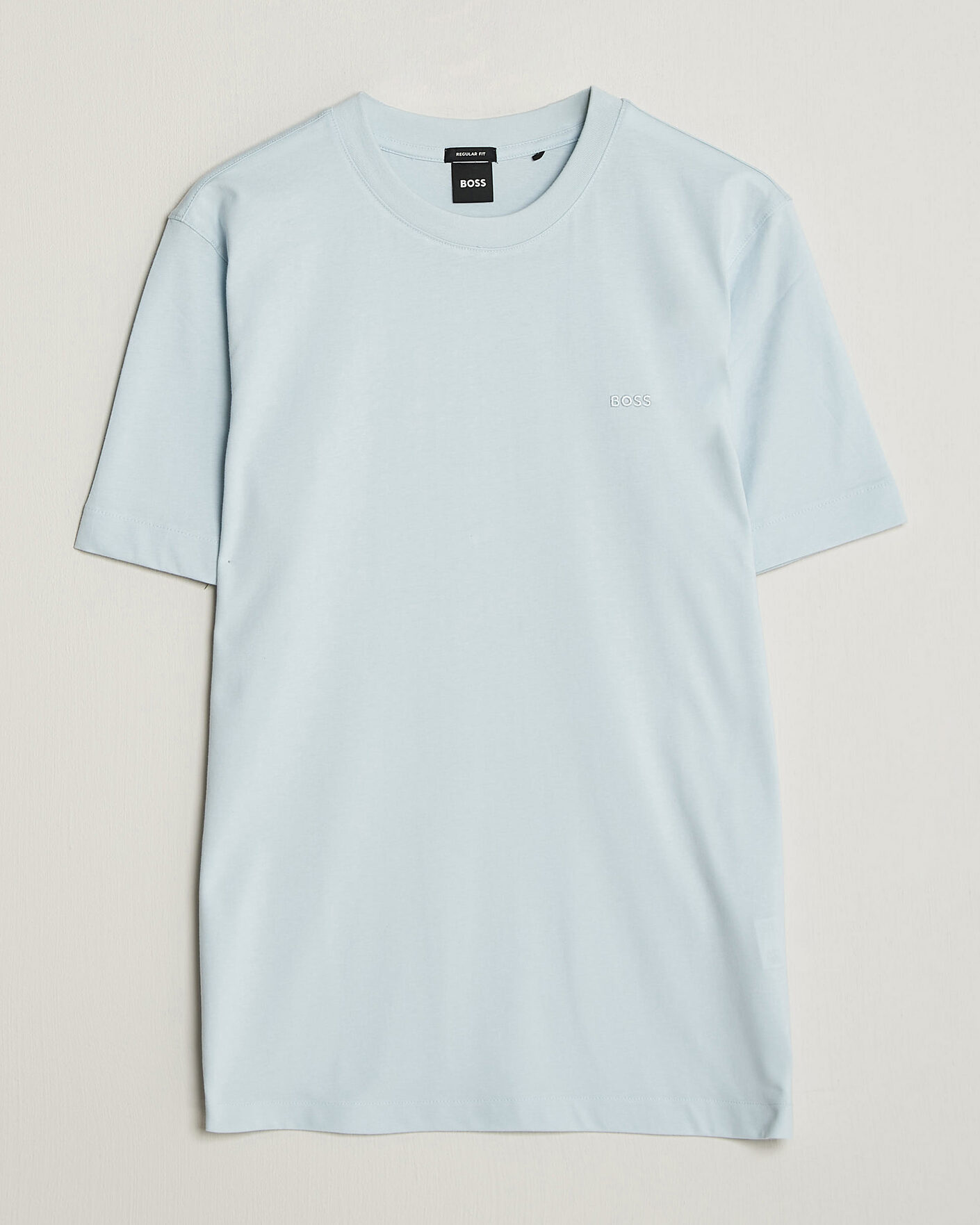 Uomini | T-shirt | BOSS BLACK | Thompson Crew Neck T-Shirt Open Blue