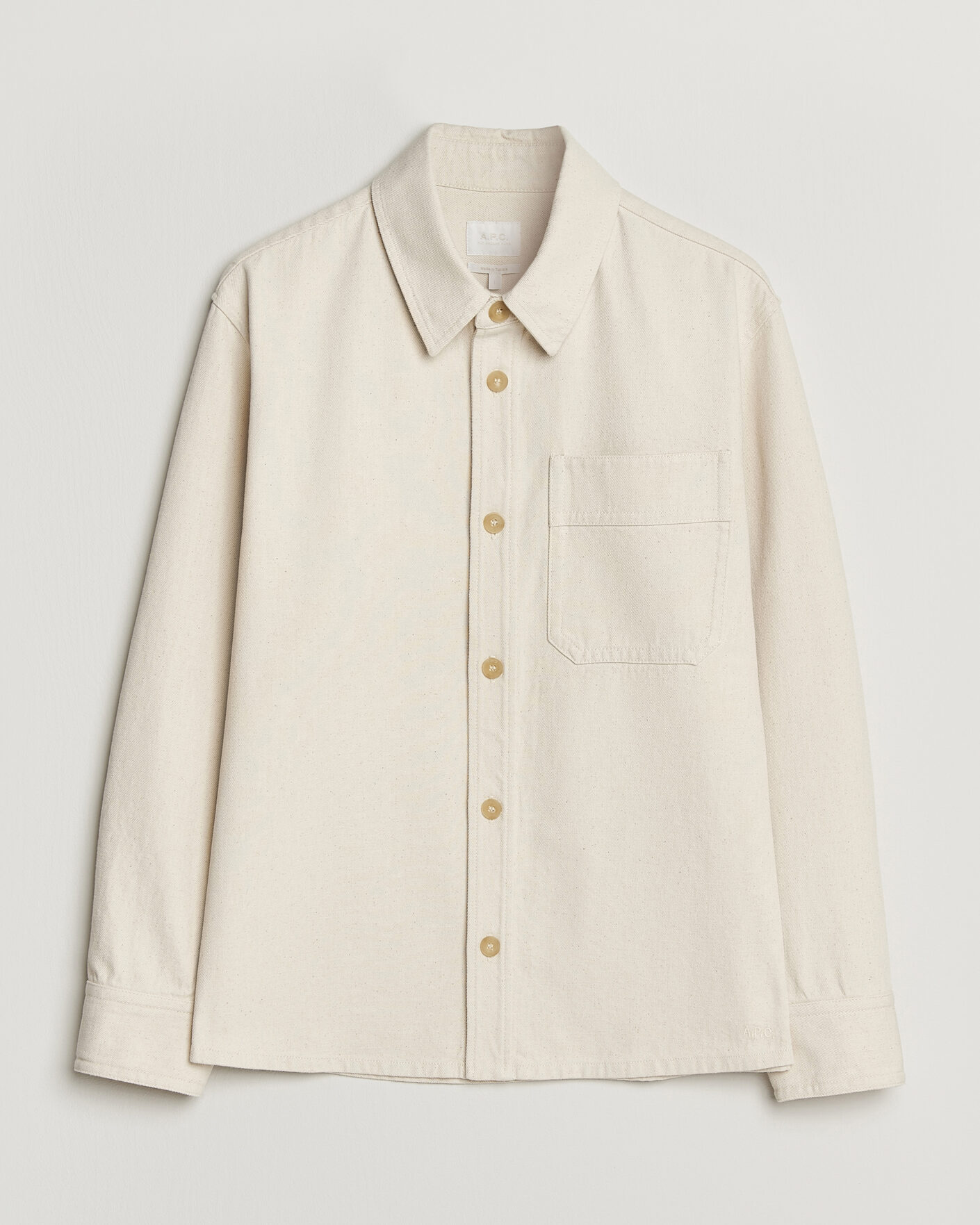 Uomini | Camicie | A.P.C. | Basile Overshirt Off White