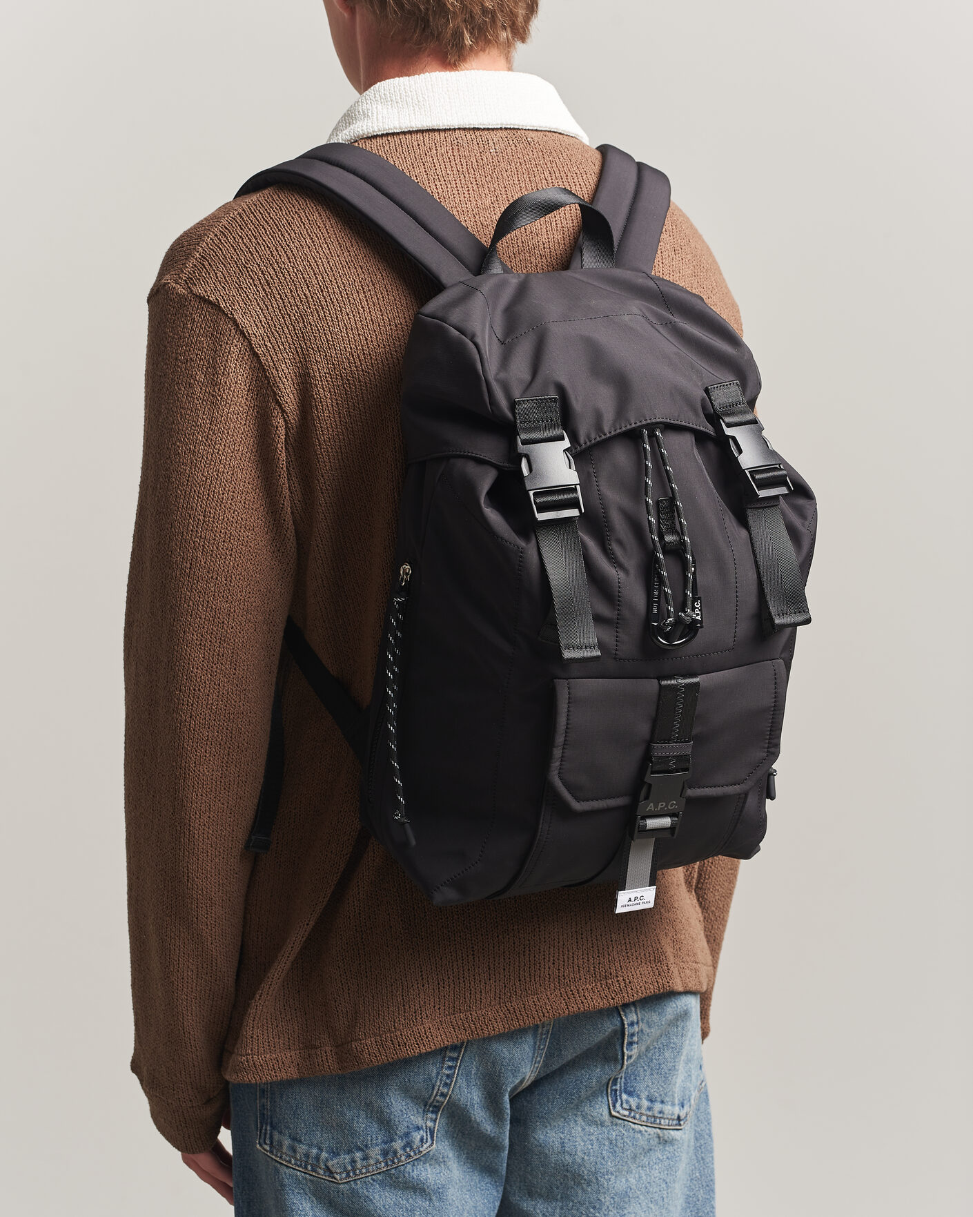 Uomini | Borse | A.P.C. | Trek Backpack Black