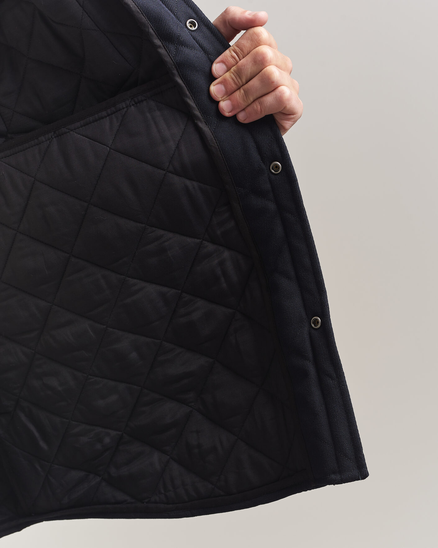 Uomini | Giacche | A.P.C. | Georges Quilted Jacket Dark Navy