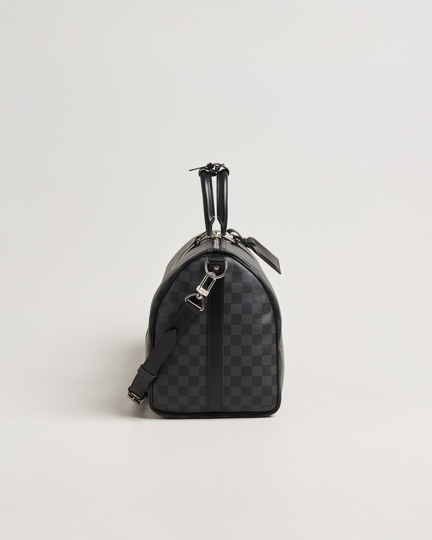 Uomini | Pre-Owned & Vintage Bags | Louis Vuitton Pre-Owned | Keepall Bandouliére 45 Damier Graphite