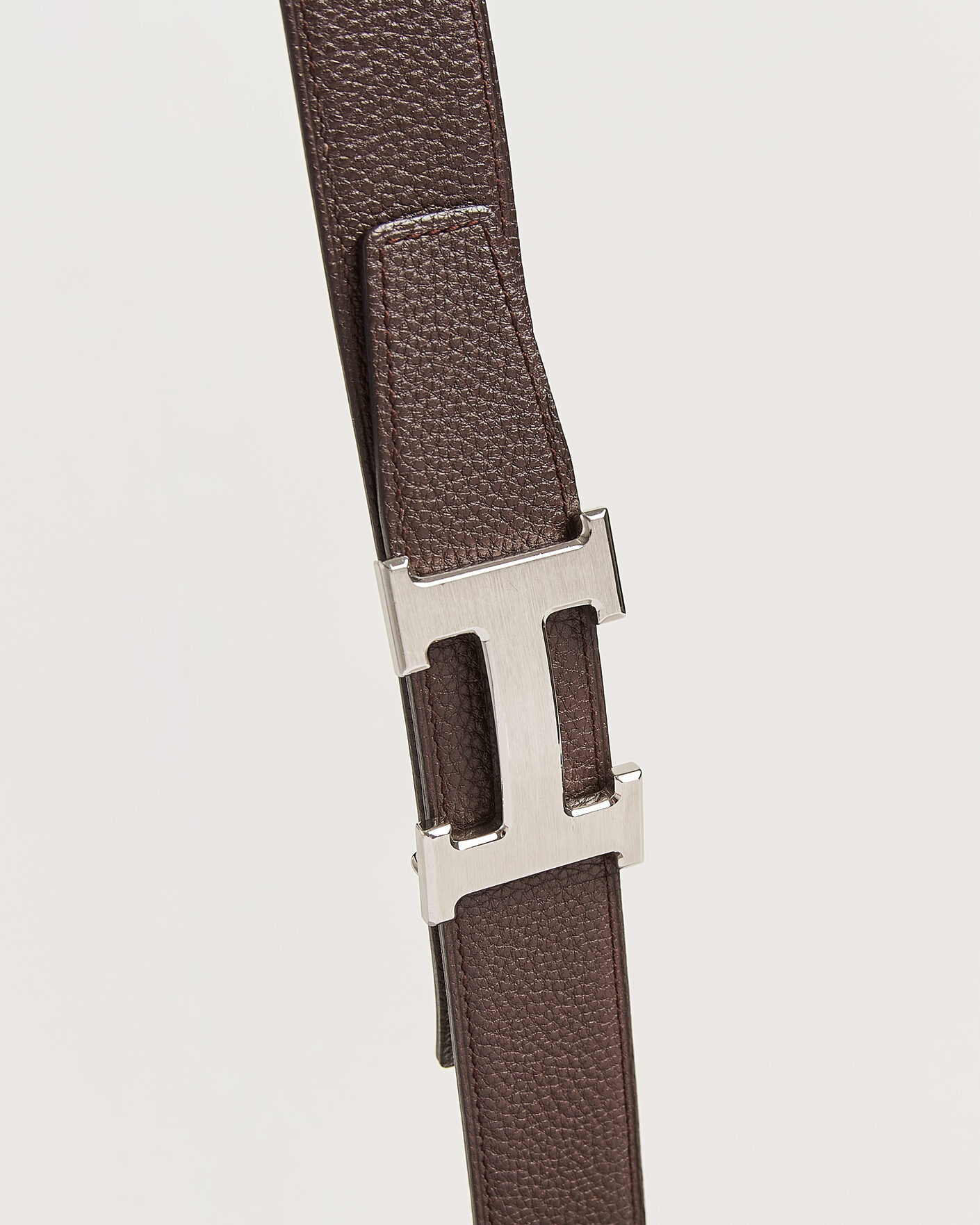 Uomini | Pre-Owned & Vintage Bags | Hermès Pre-Owned | Constance Reversible Belt 90 Brown/Black
