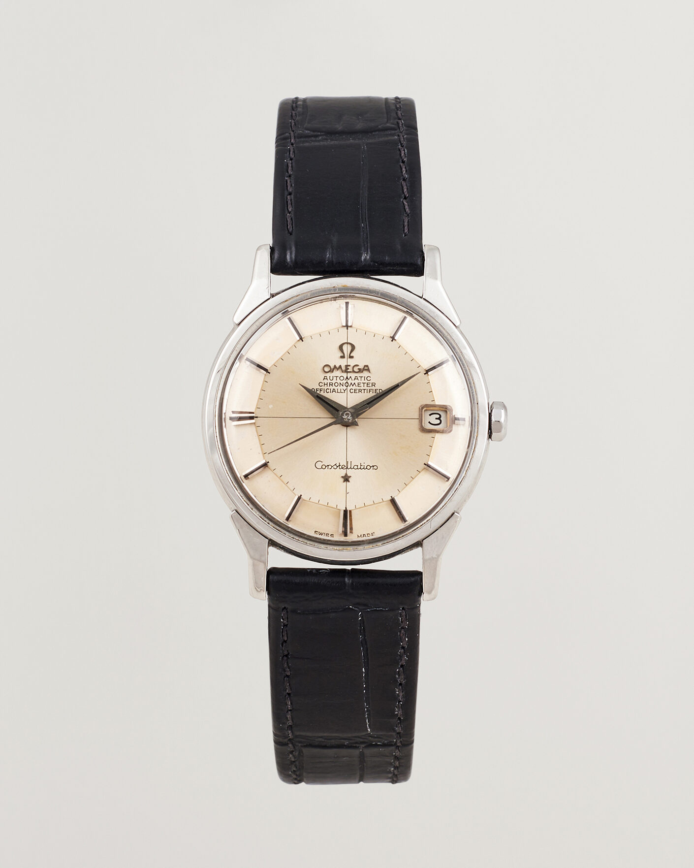 Uomini | Pre-Owned & Vintage Watches | Omega Pre-Owned | Constellation Pie Pan