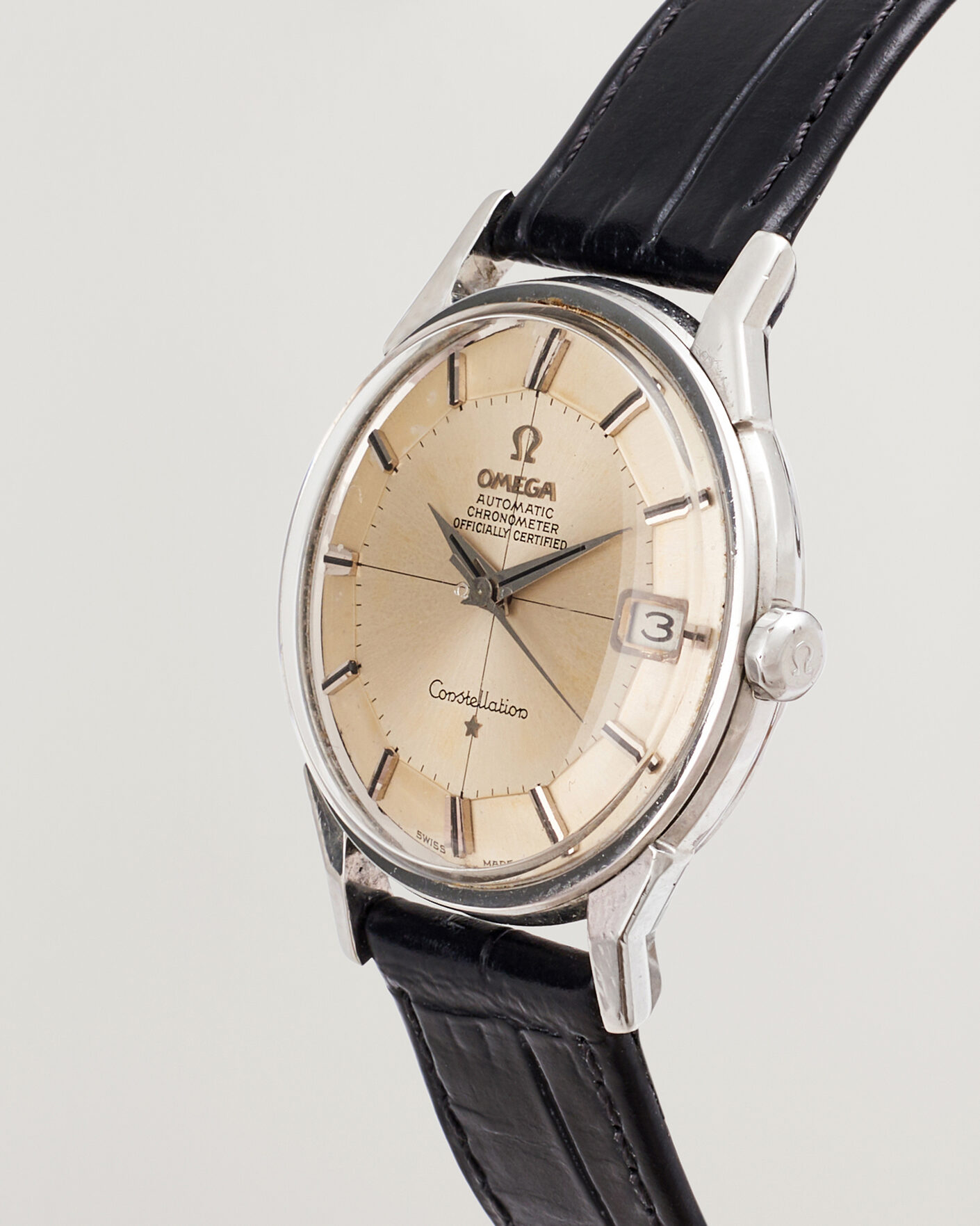 Uomini | Pre-Owned & Vintage Watches | Omega Pre-Owned | Constellation Pie Pan