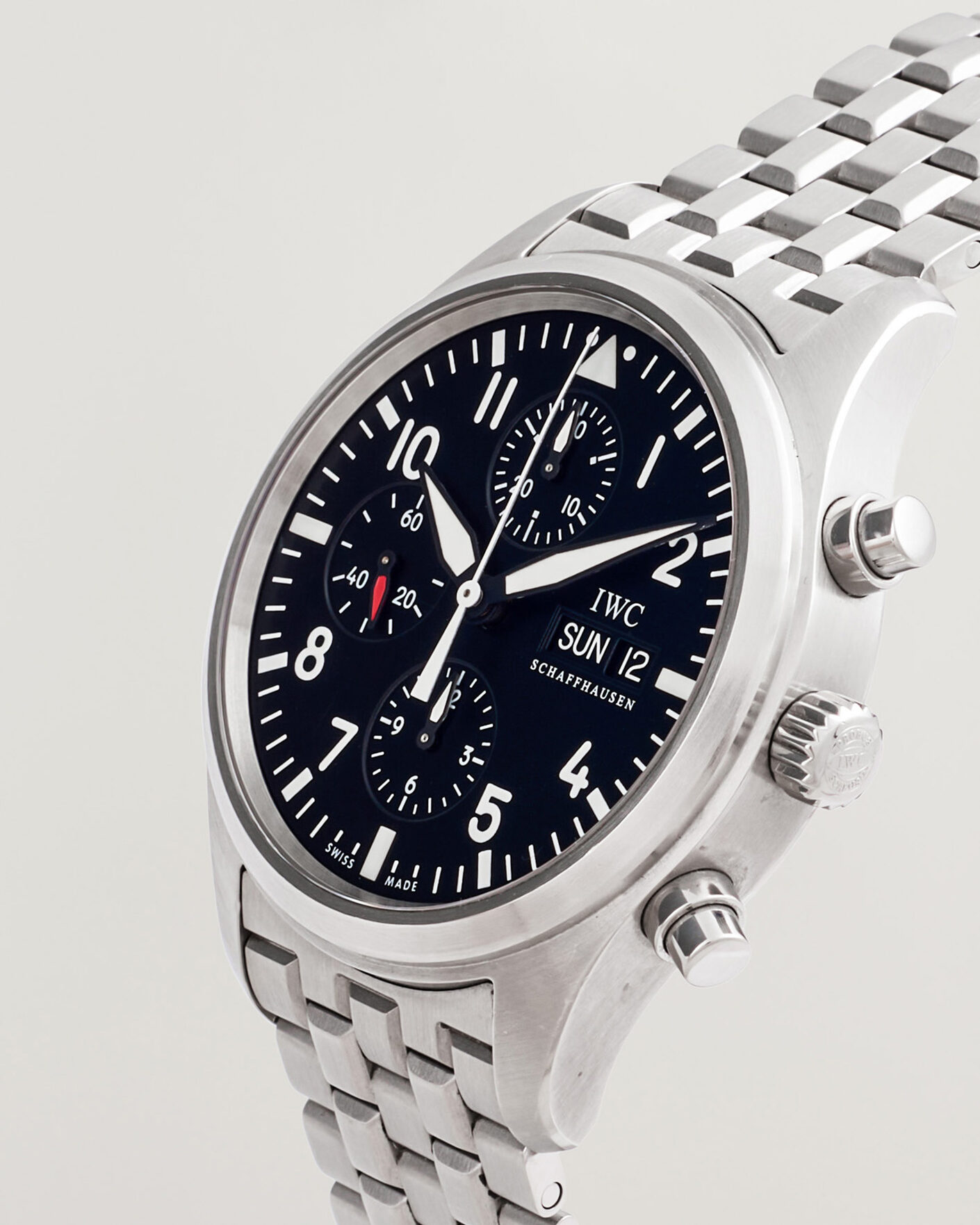 Uomini | Pre-Owned & Vintage Watches | IWC Pre-Owned | Pilot’s Chronograph 