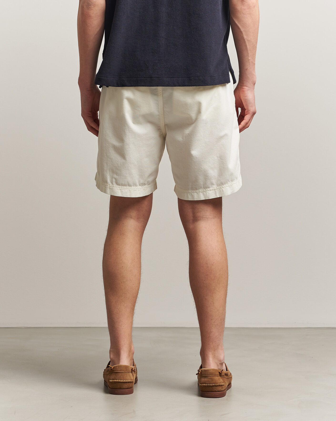Uomini | Pantaloncini | Morris | Fenix Summer Cord Shorts Off White