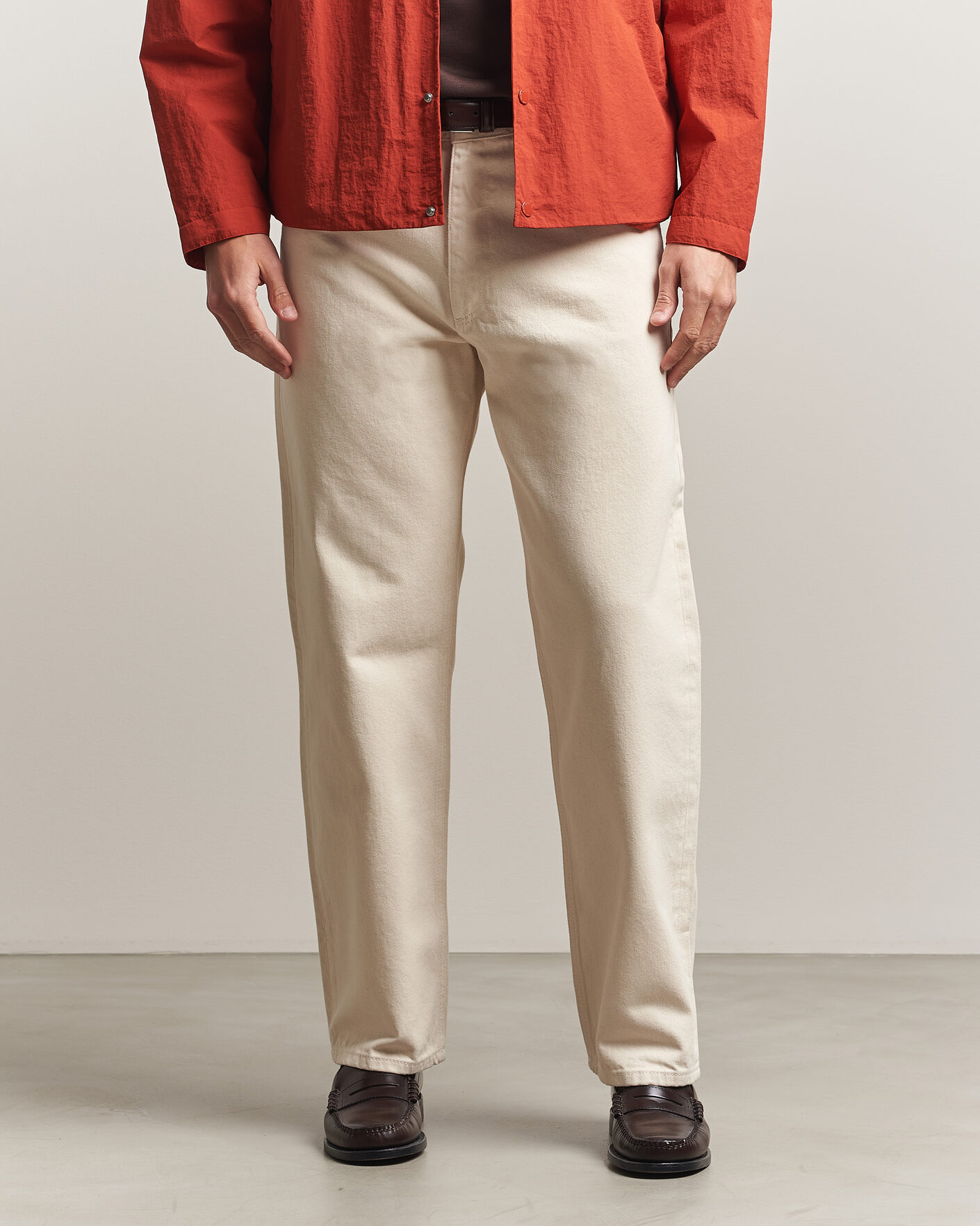 Uomini | Jeans | NN07 | Otis Relaxed Fit Jeans Ecru