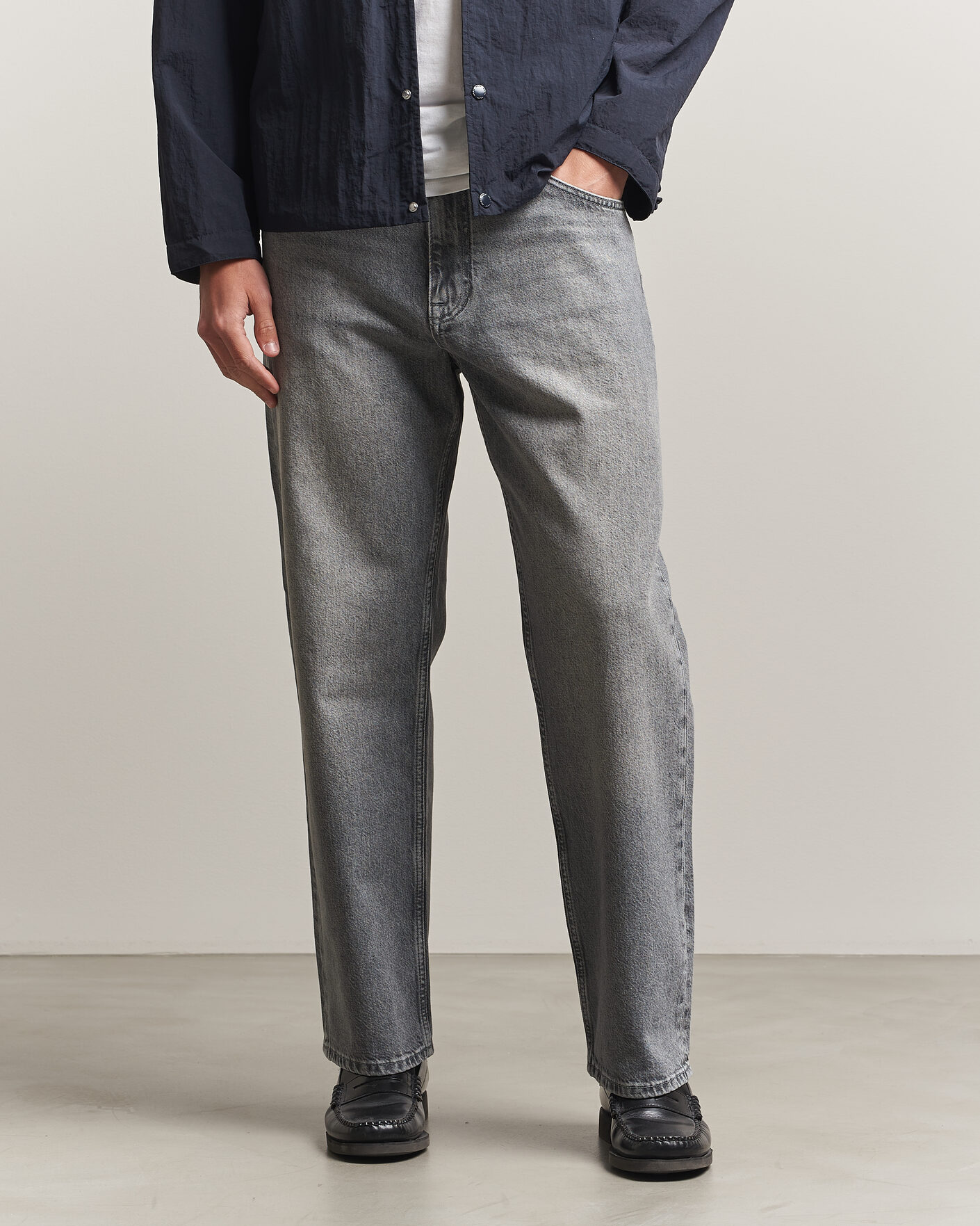 Uomini | Camicie | NN07 | Otis Relaxed Fit Jeans Washed Grey