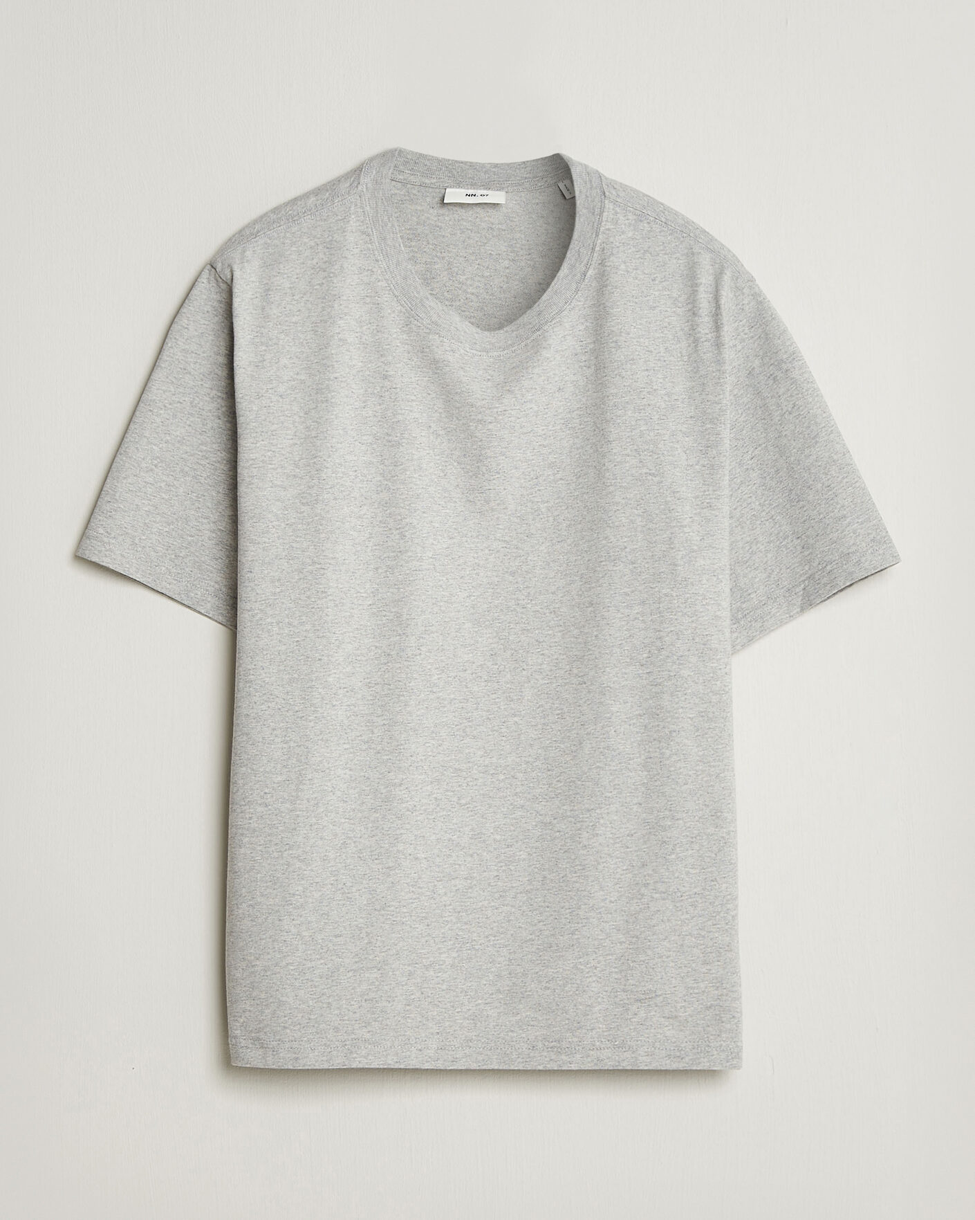  |  | NN07 | Jett Printed HQ T-Shirt Grey Melange