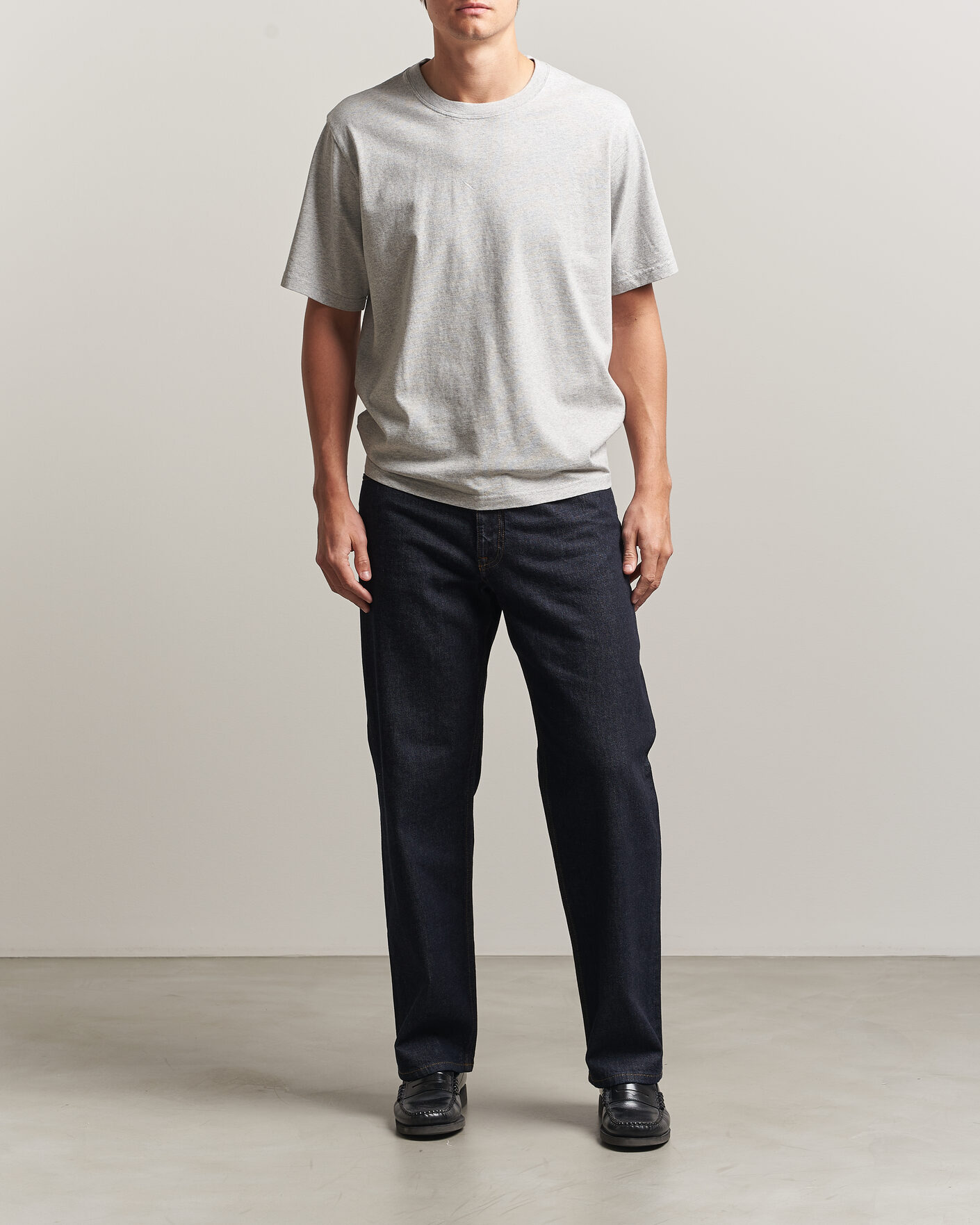 Uomini | T-shirt | NN07 | Jett Printed HQ T-Shirt Grey Melange