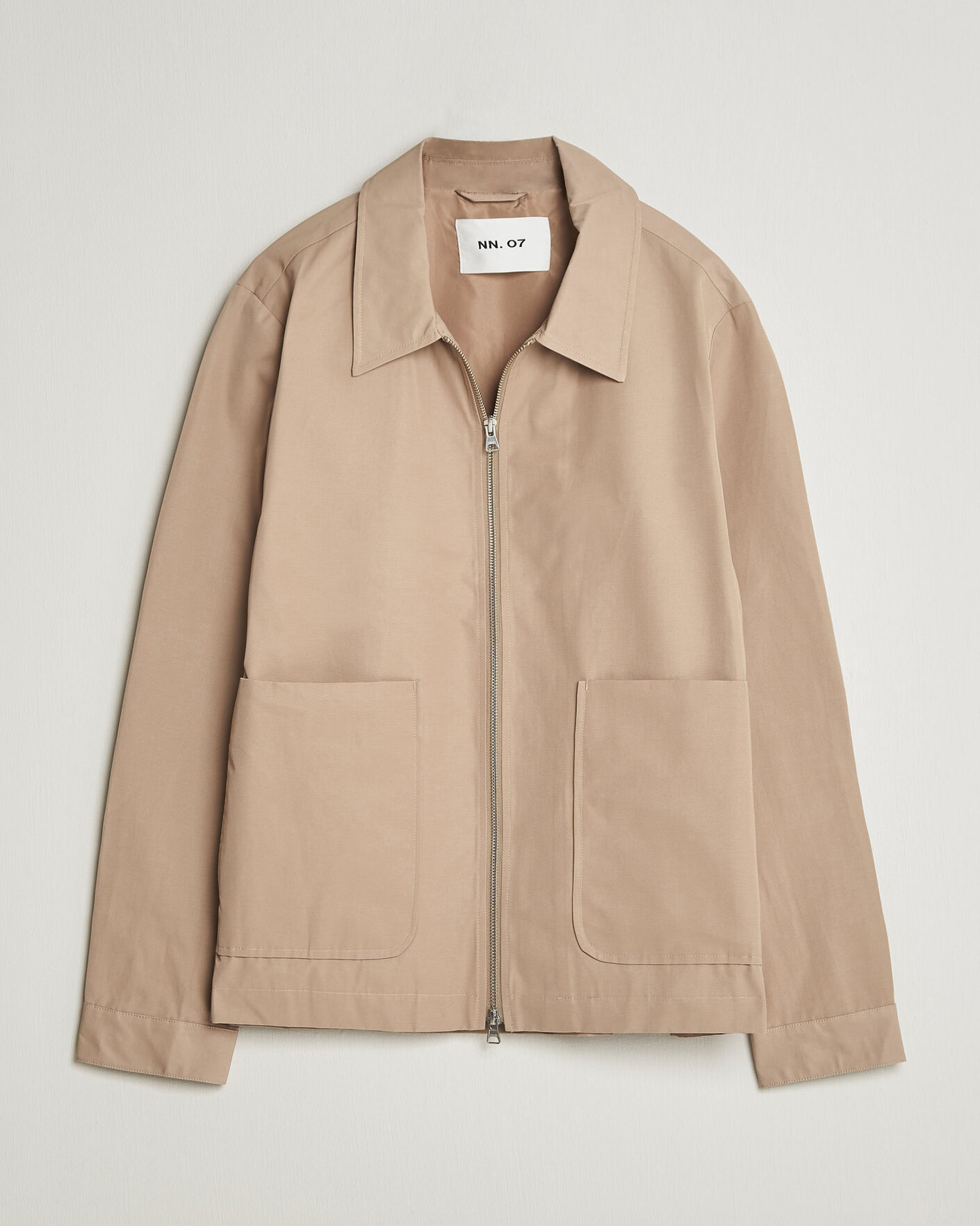 Uomini | Giacche | NN07 | Gael Cotton Twill Jacket Desert Khaki