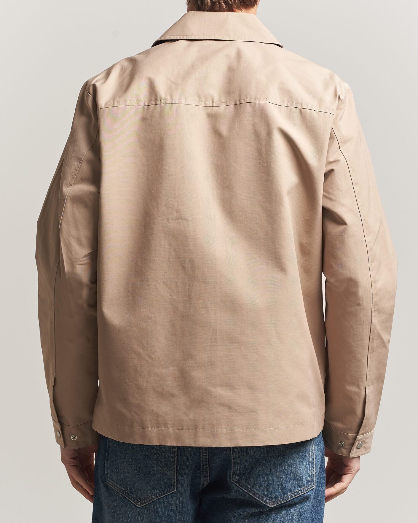 Uomini | Giacche | NN07 | Gael Cotton Twill Jacket Desert Khaki