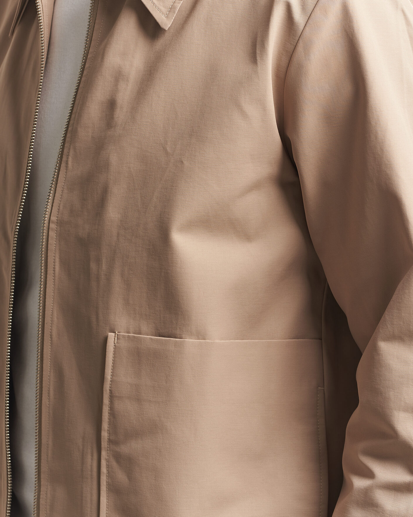 Uomini | Giacche | NN07 | Gael Cotton Twill Jacket Desert Khaki