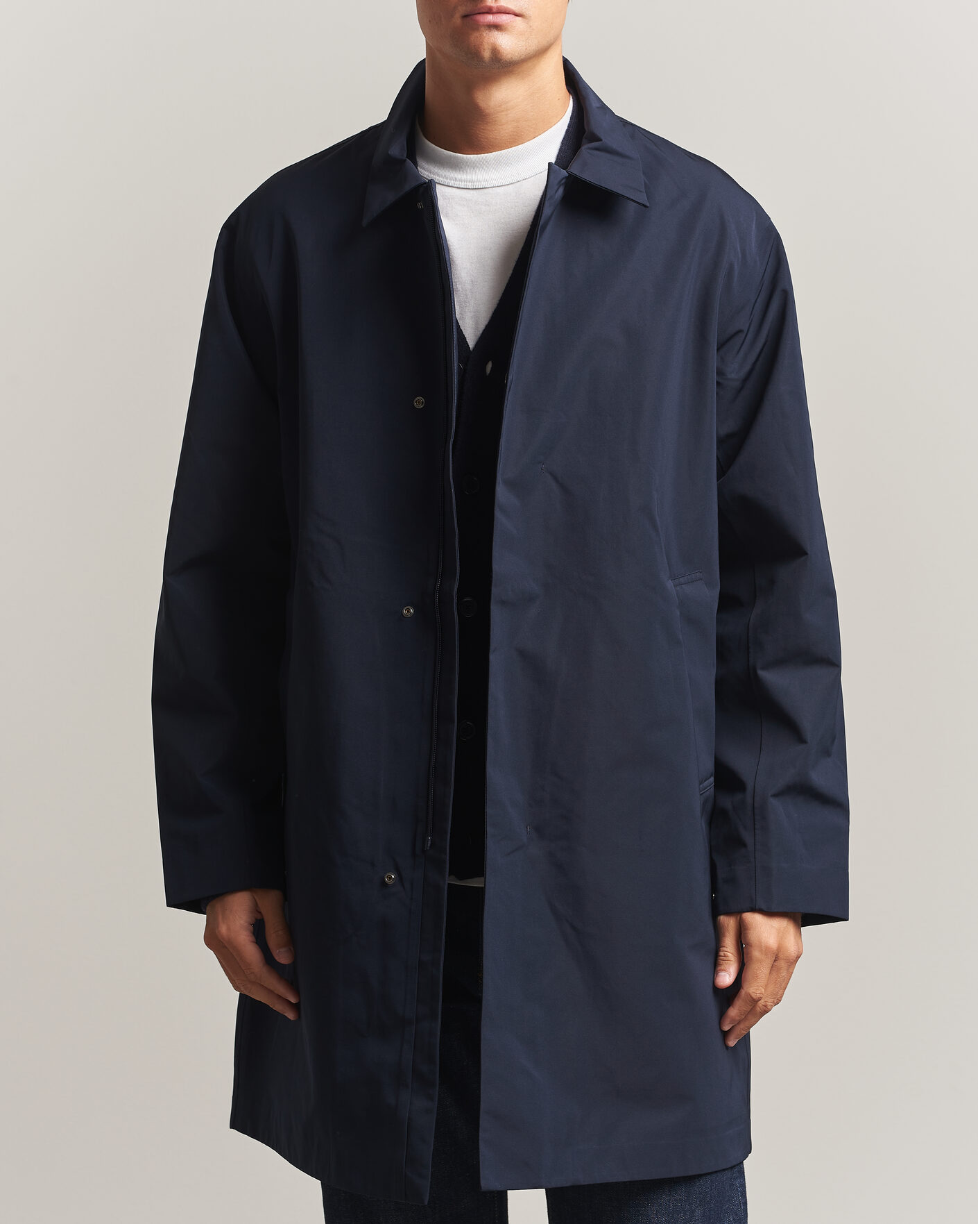 Uomini | Giacche | NN07 | Steve Technical Coat Deep Navy