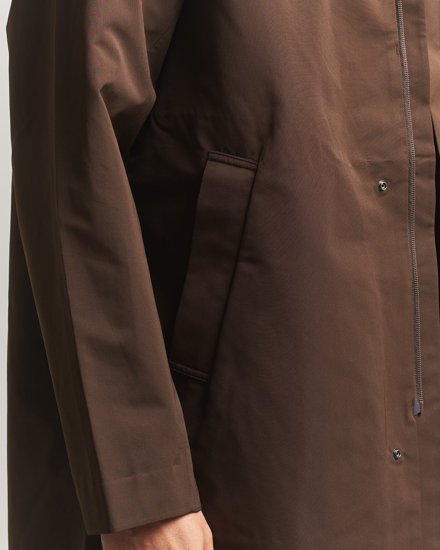 Uomini | Giacche | NN07 | Steve Technical Coat Demitasse Brown