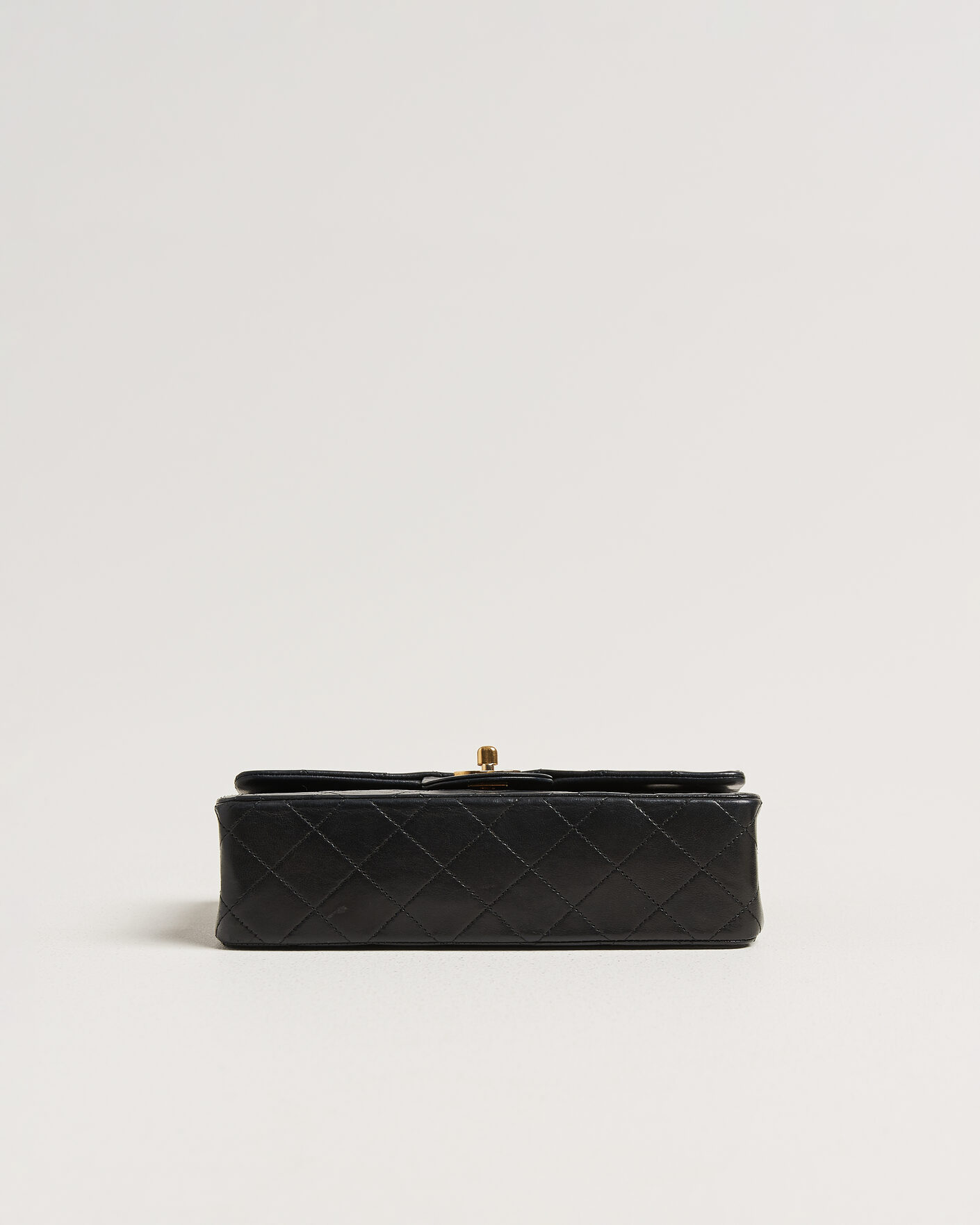Uomini | Pre-Owned & Vintage Bags | Chanel Pre-Owned | Classic Small Double Flap Bag Black