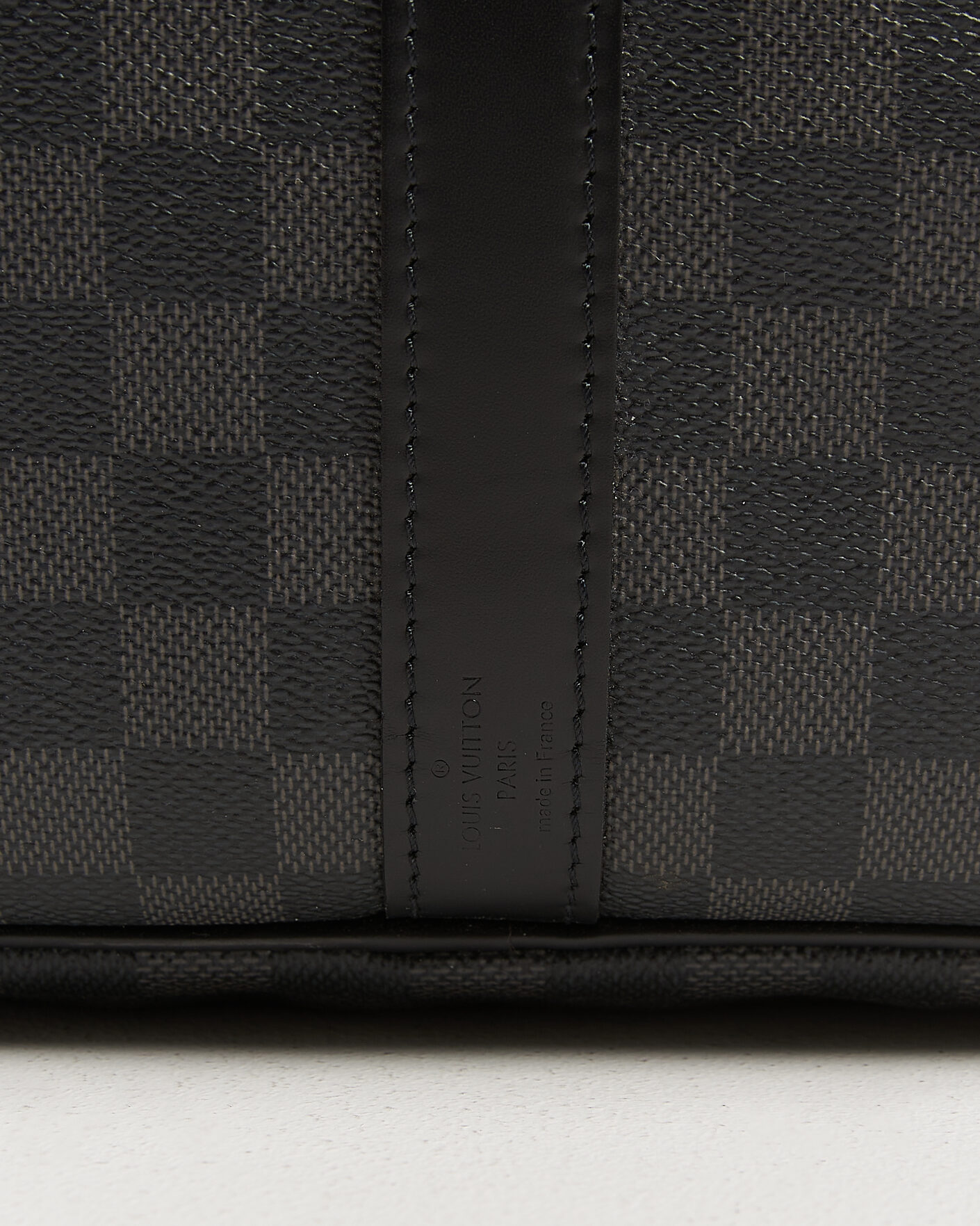 Uomini | Pre-Owned & Vintage Bags | Louis Vuitton Pre-Owned | Keepall 55 Bandouliére Damier Graphite