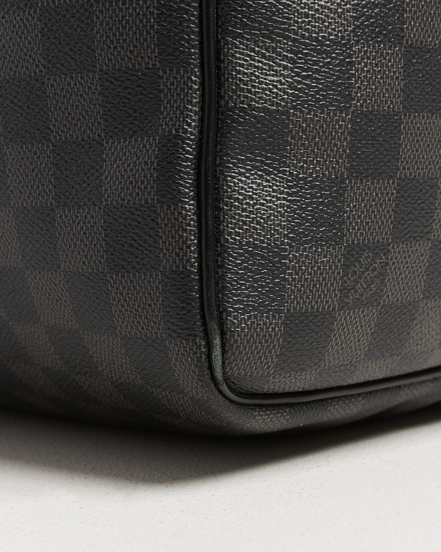 Uomini | Pre-Owned & Vintage Bags | Louis Vuitton Pre-Owned | Keepall 55 Bandouliére Damier Graphite