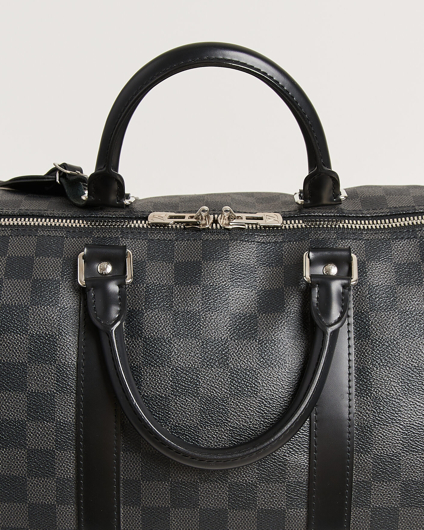 Uomini | Pre-Owned & Vintage Bags | Louis Vuitton Pre-Owned | Keepall 55 Bandouliére Damier Graphite