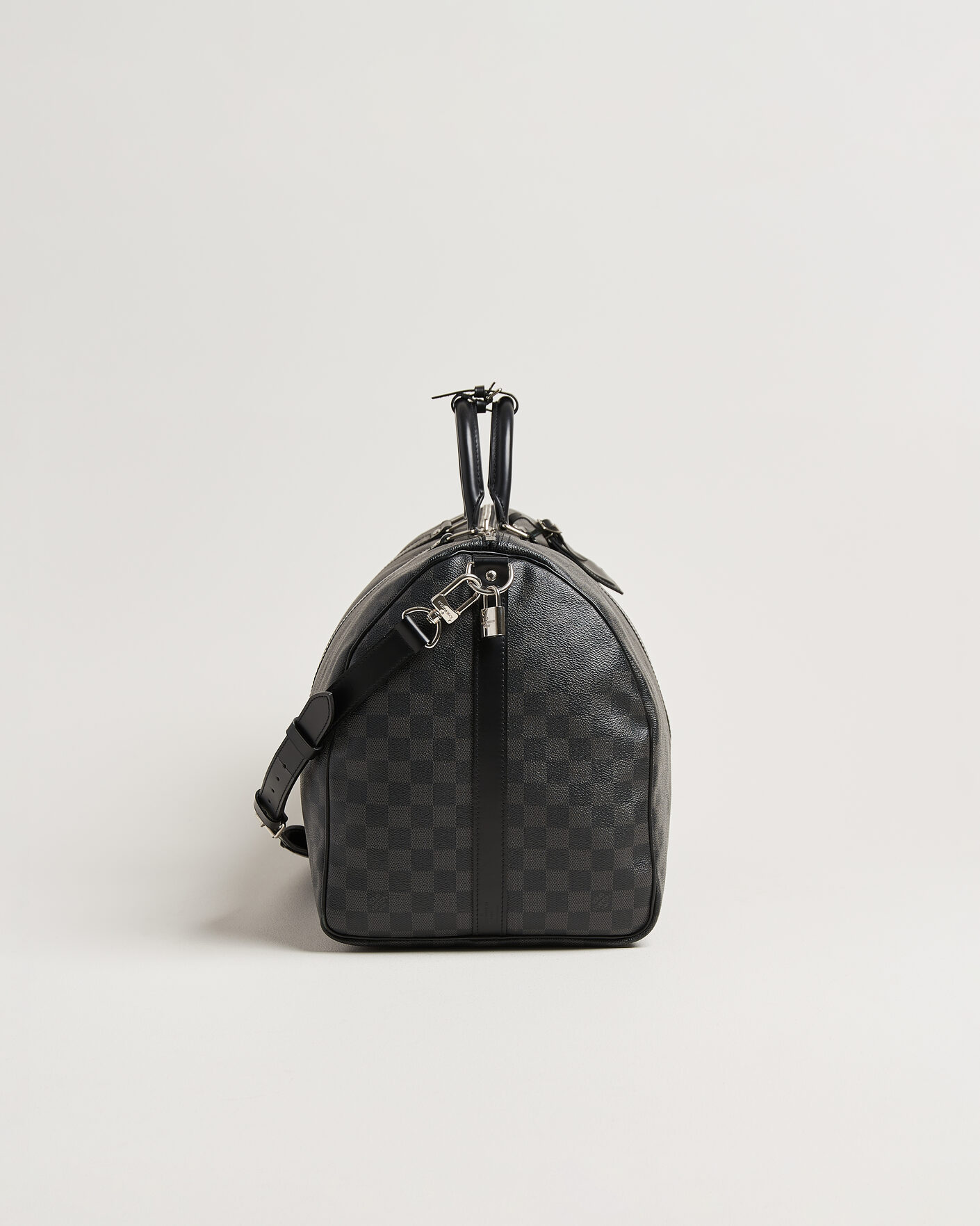 Uomini | Pre-Owned & Vintage Bags | Louis Vuitton Pre-Owned | Keepall 55 Bandouliére Damier Graphite